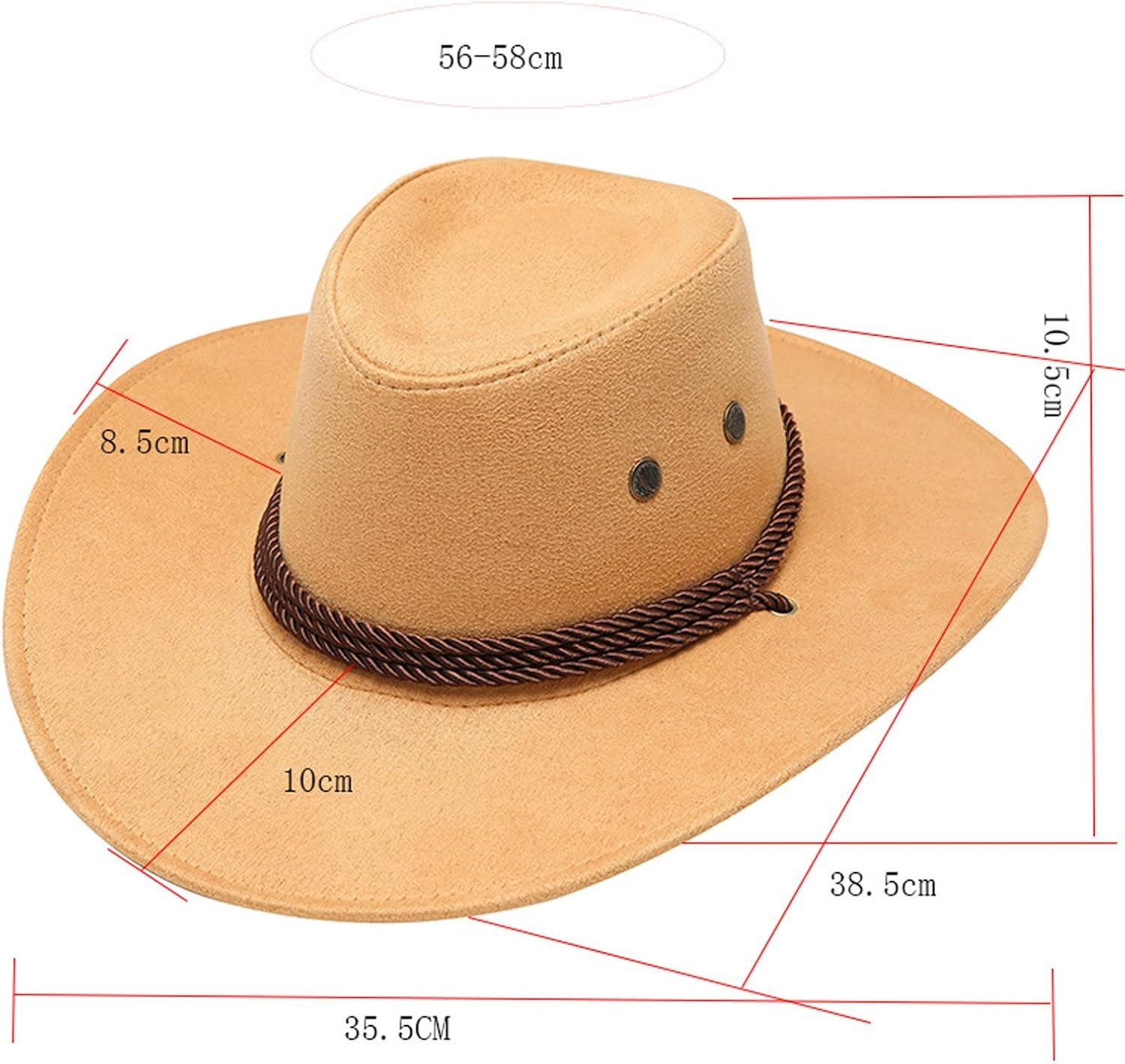 Classic Felt Cowboy Hat