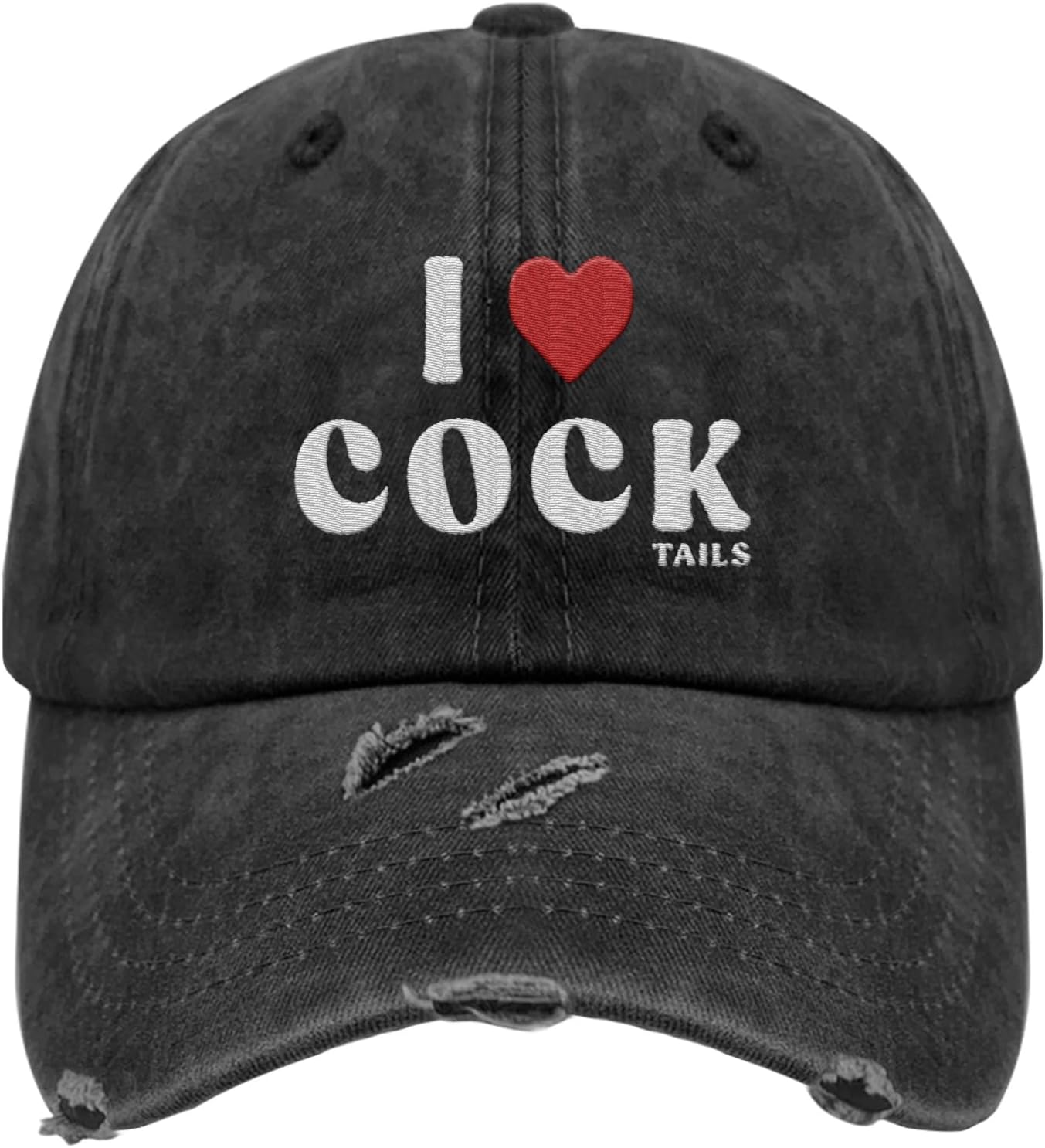 I Love Cock Tails Funny Cowboy Hat