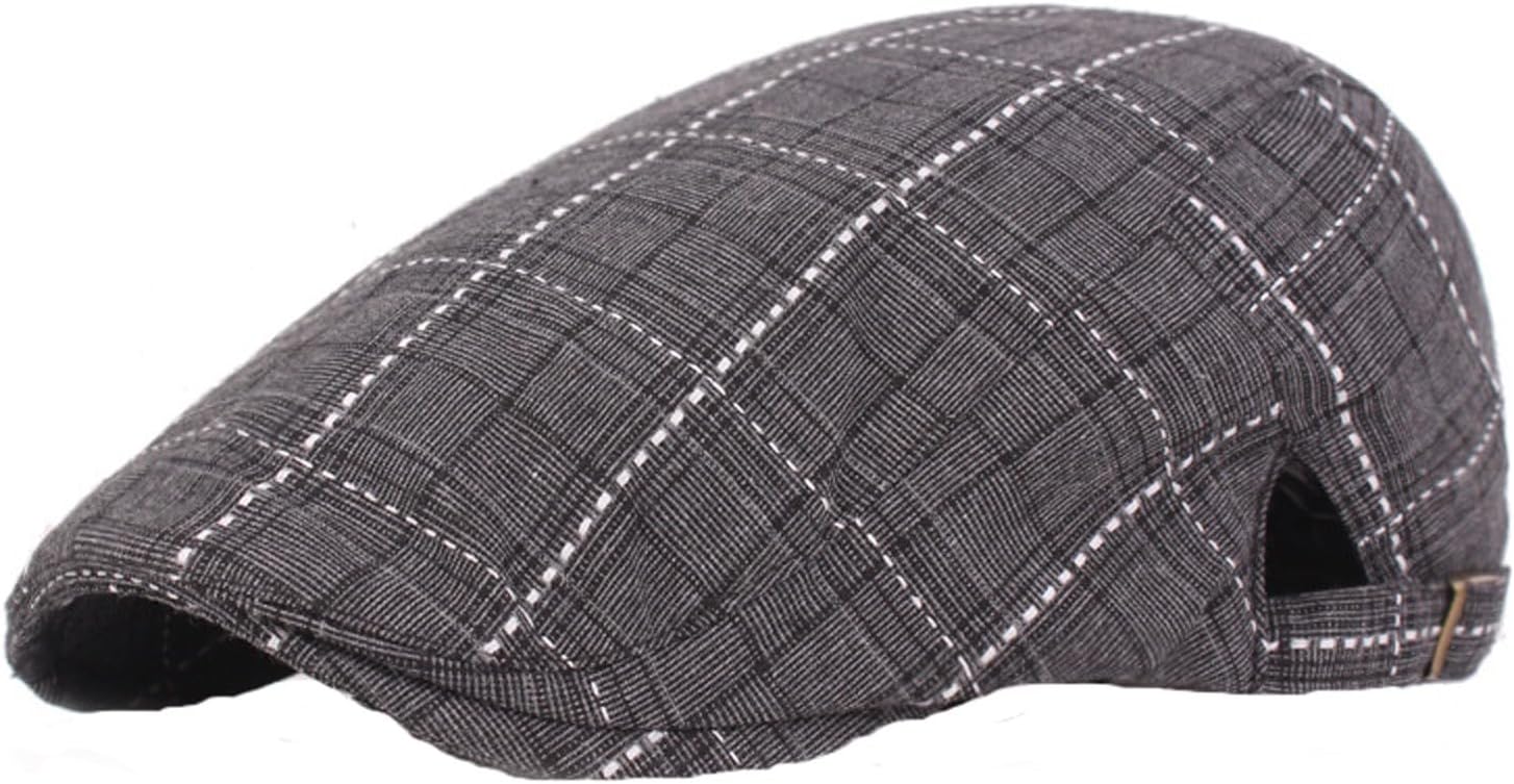 Mens Soft Suede Newsboy Cap