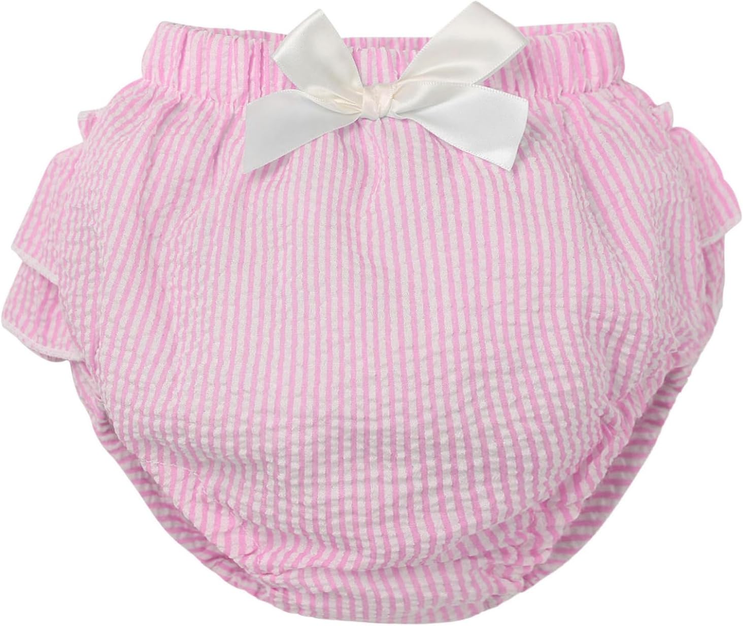 Cute Ruffled Plaid Bloomers for Babies