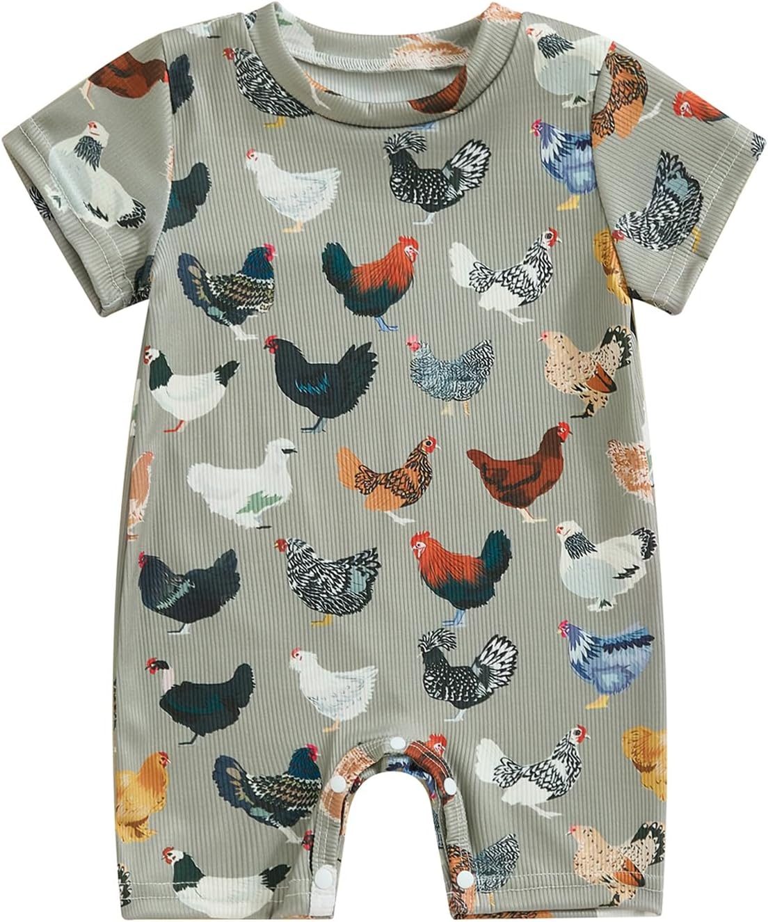 Cute Country Baby Romper