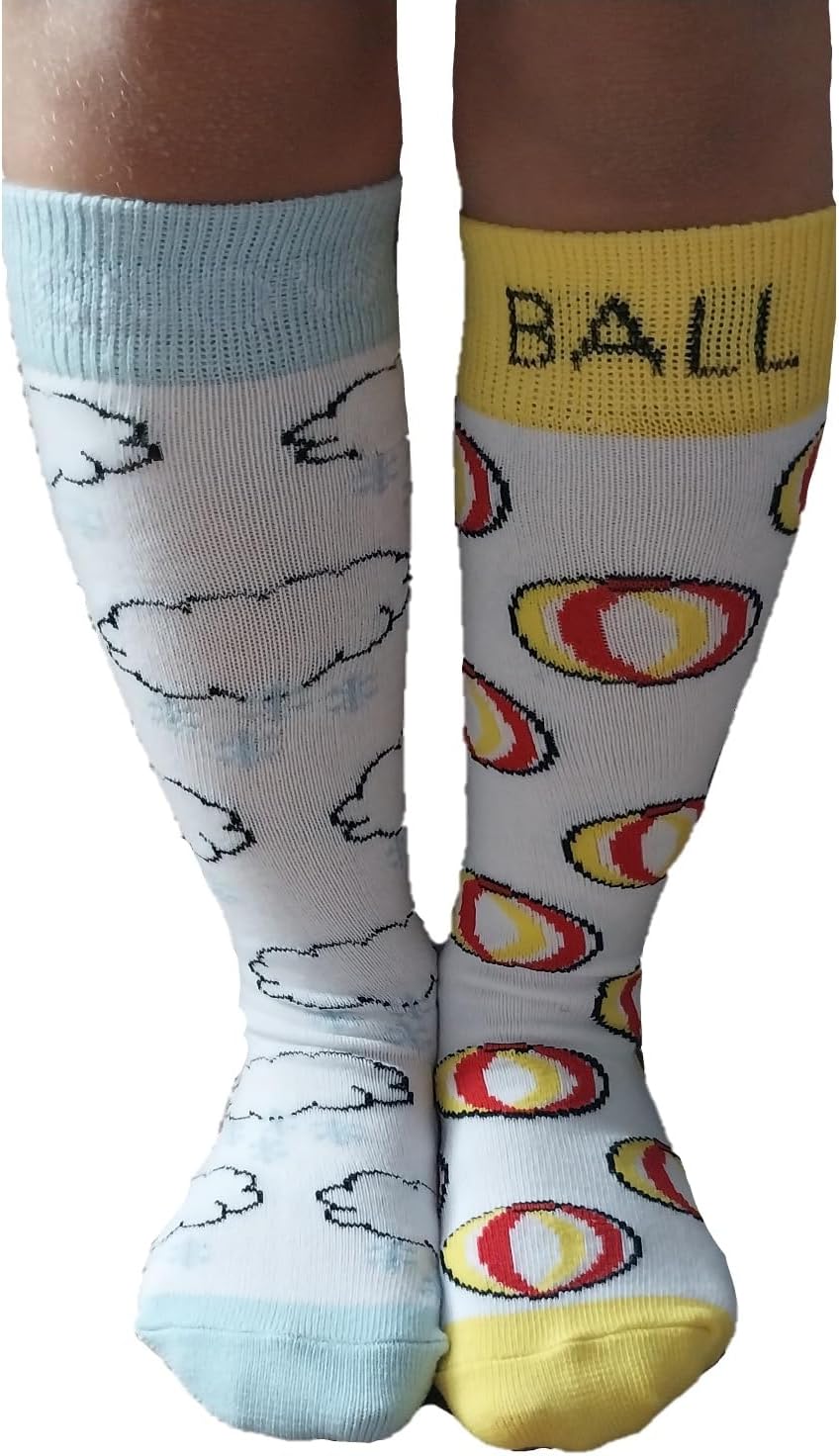 Mixin Itup Knee High Compound Word Socks for Girls