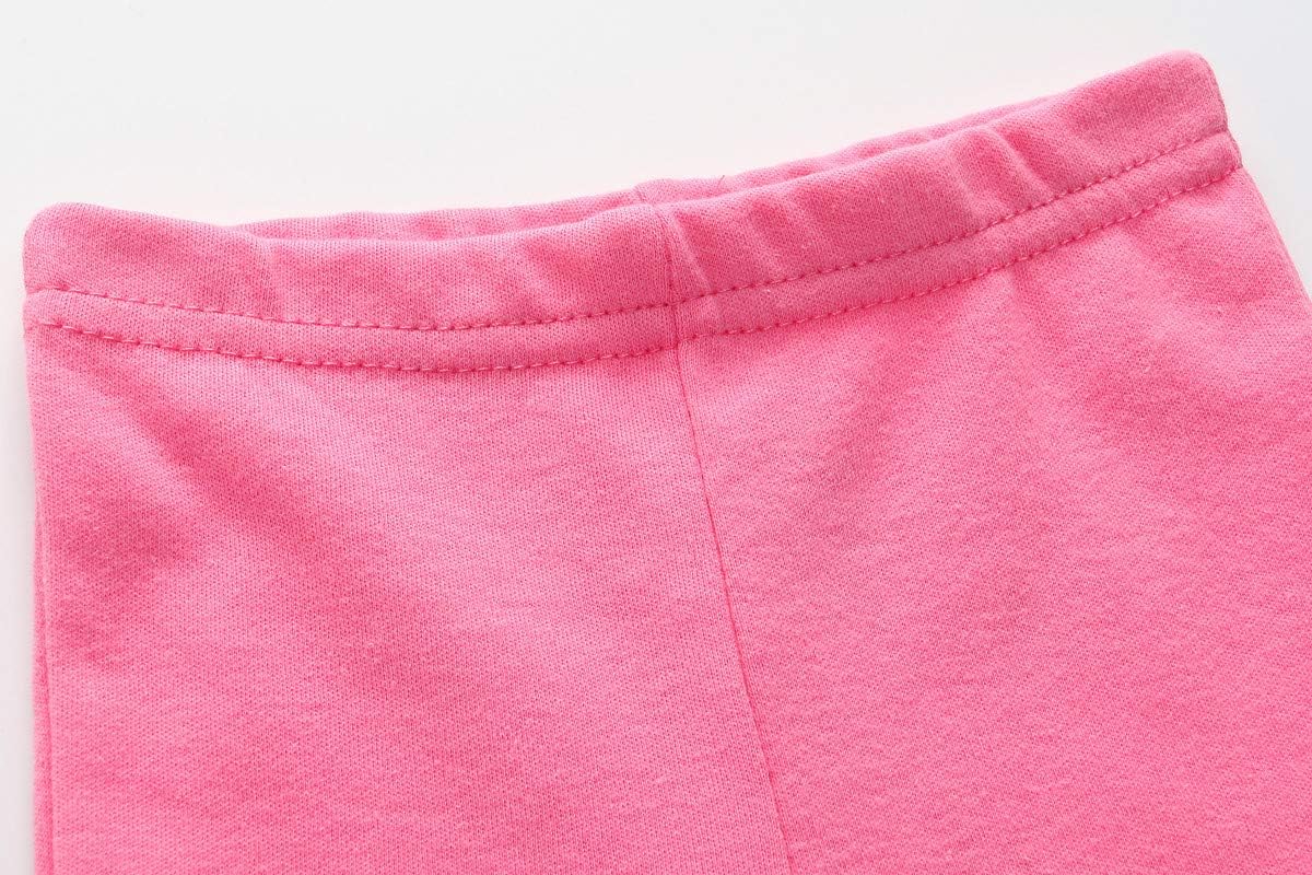 Kiddiezoom Baby Set of 4 Organic Cotton Pants for Girls