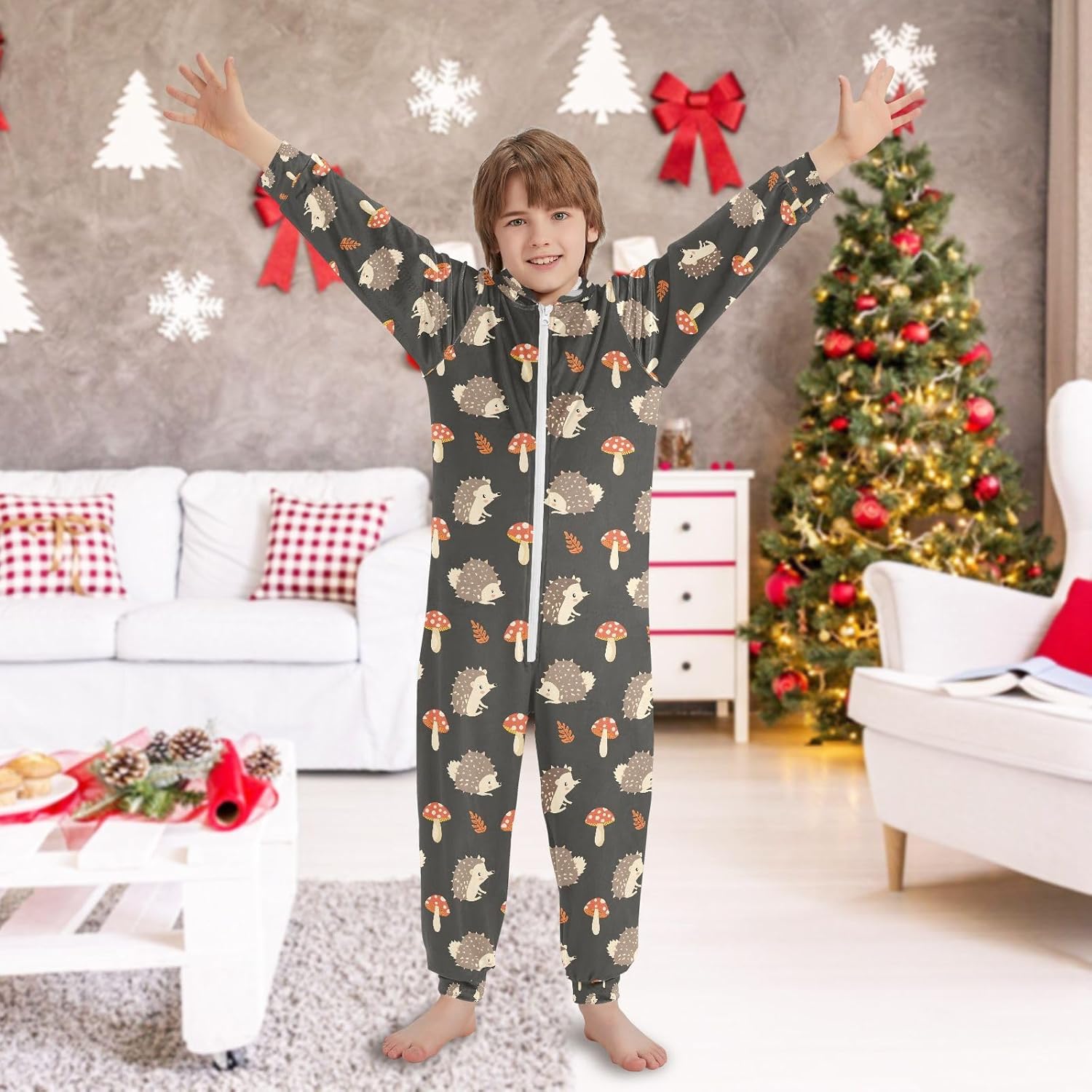 French Fries Hamburger Pajamas Sleepwear