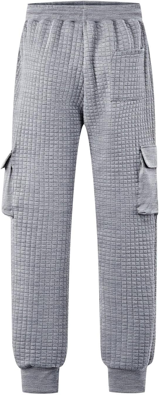 BeyondComfort PlusWoute waffle sweatpants for men