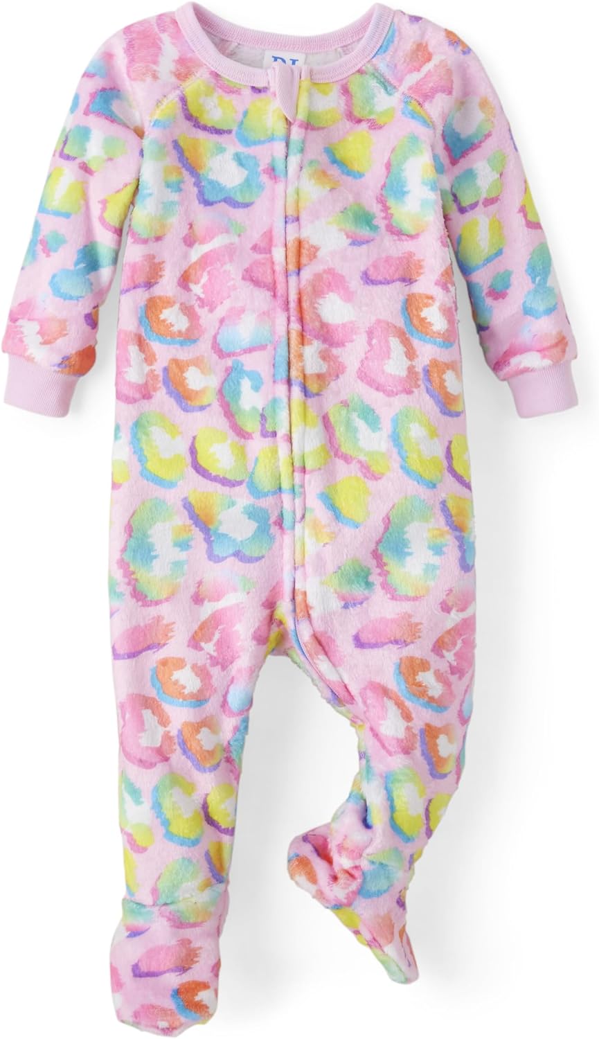Rainbow Leopard Fleece