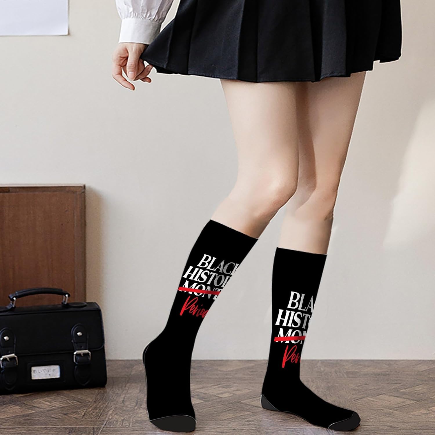 Black History Month Womens Cotton Socks