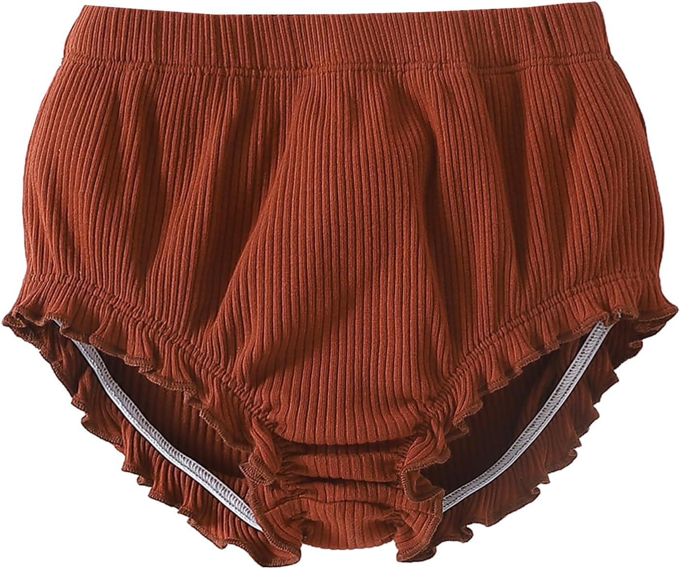 3-Pack Summer Comfortable Baby Girl Bloomers with Ruffle Design