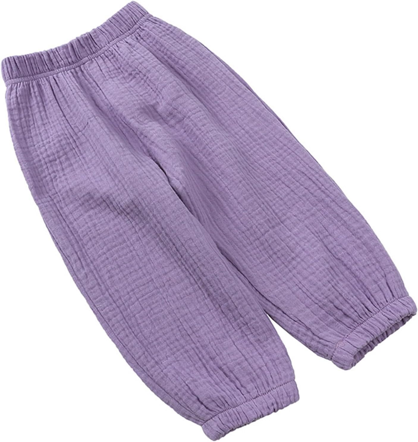 YEAHDOR Solid Cotton Bottoms for Toddlers Super comfy and long-lasting