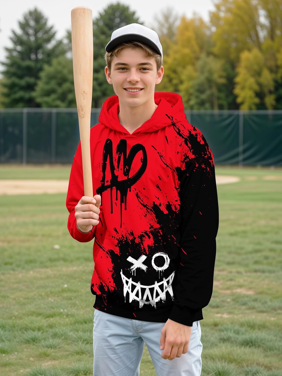 Stylish Graphix Hoodie for Teen Boys 14-16