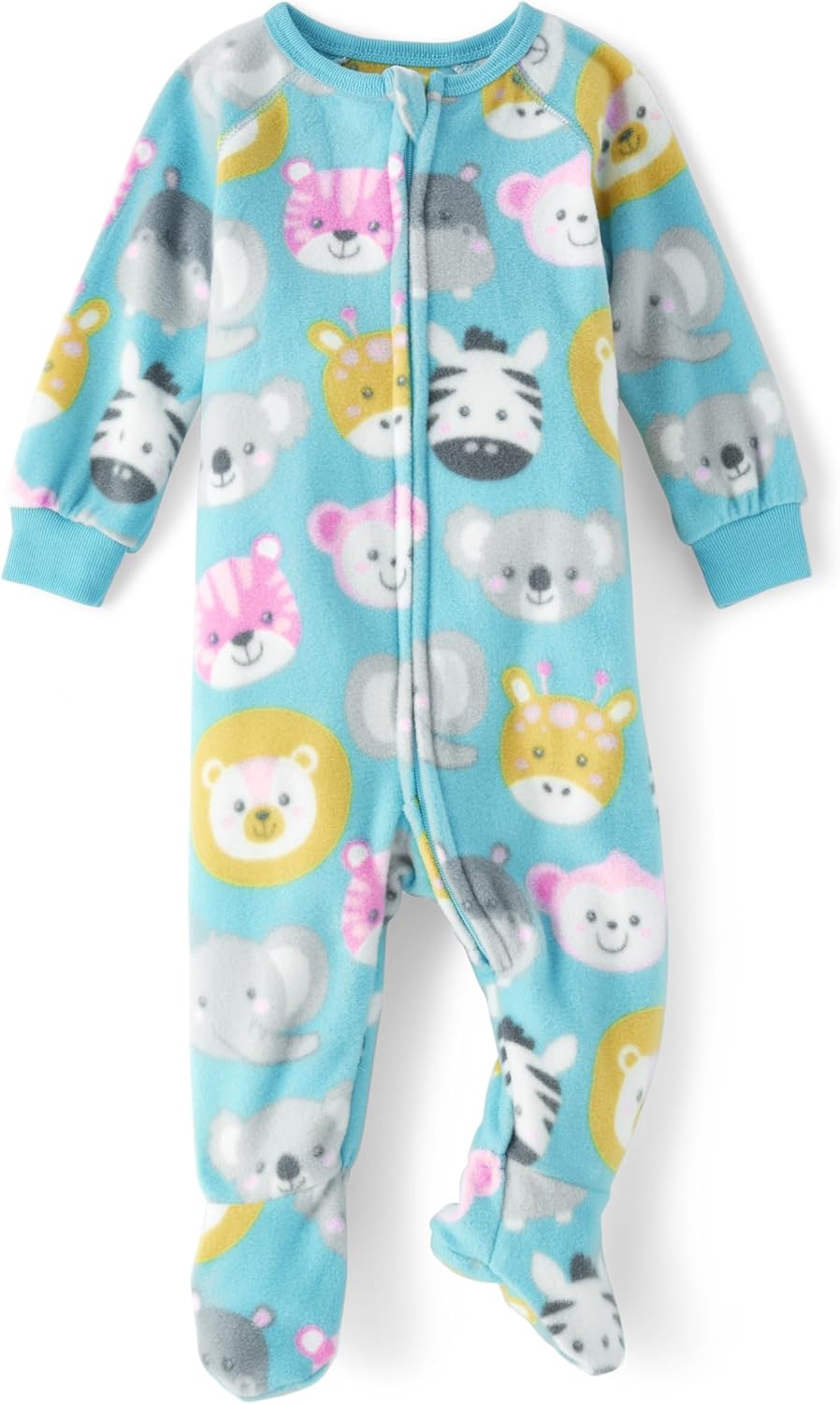 The Childrens Place Animal Face Pajamas