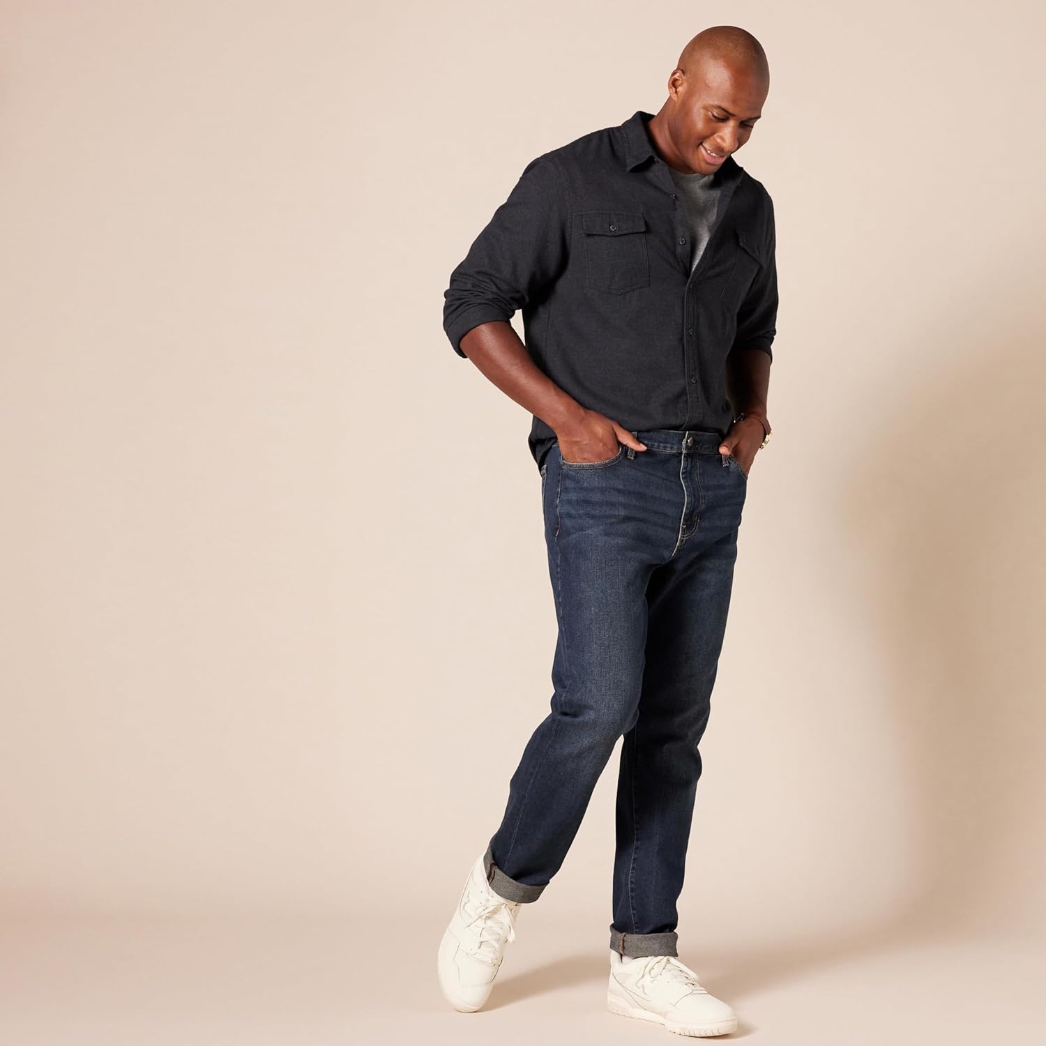 Amazon Essentials Slim Fit Jeans for Men with Comfort Fit Style