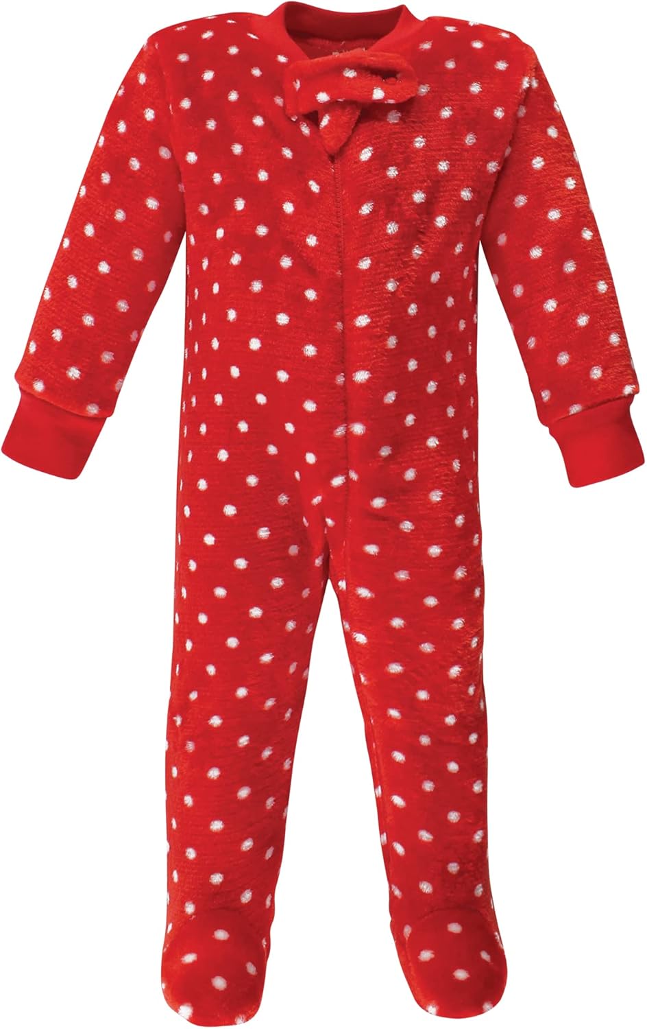Hudson Baby Girls Plush Sleep and Play Set