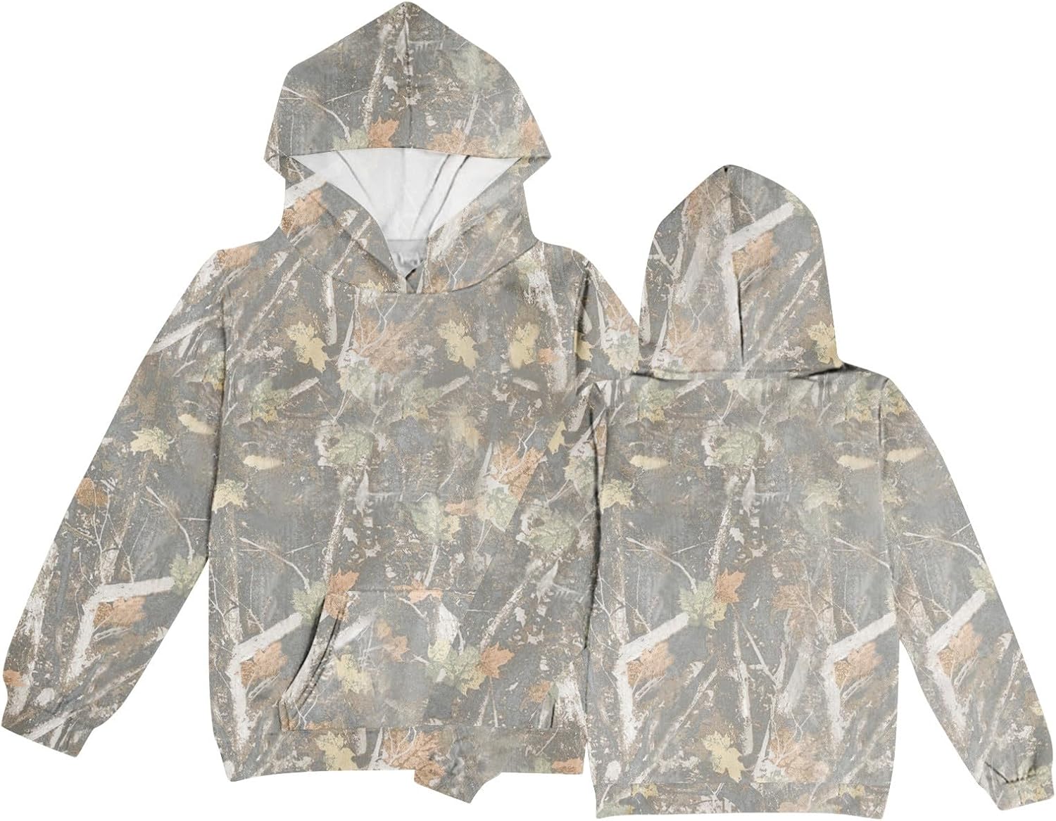 Camo Kids Pullover Hoods - Pierre daughters