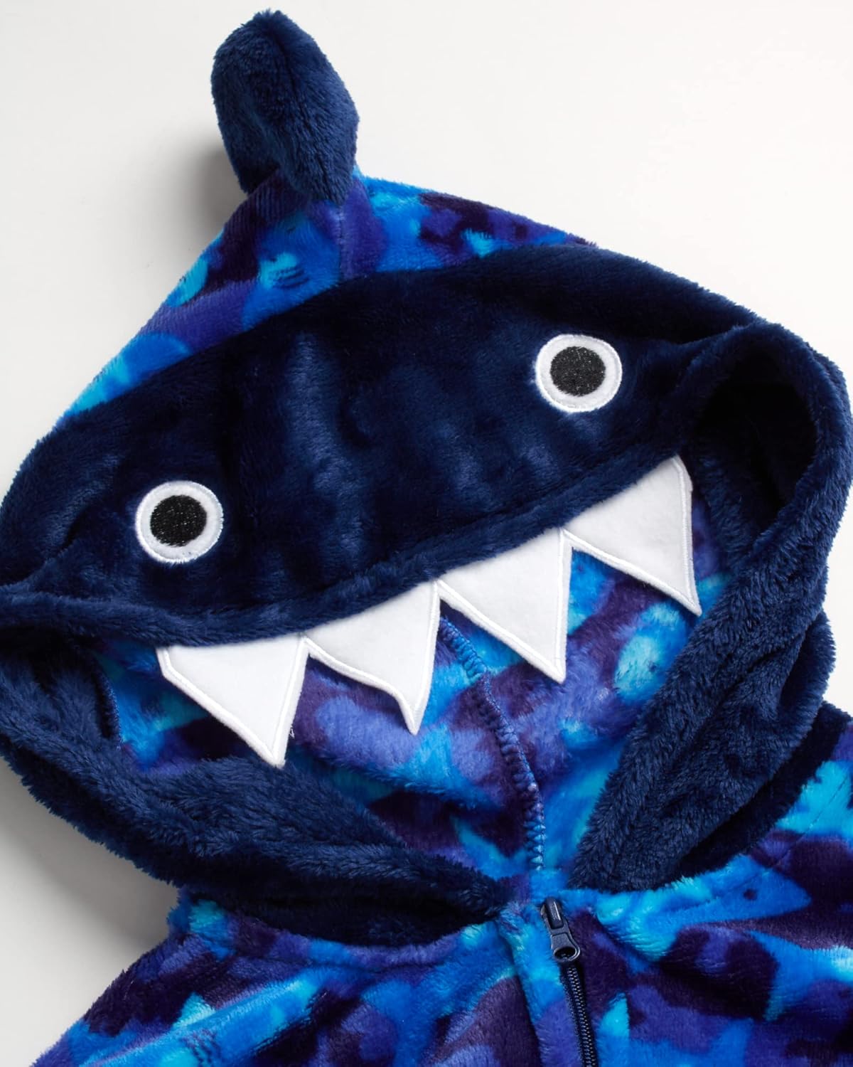 ONLY BOYS Shark Hoodie Pajama for Kids Sharks Dino Cyclopes Sloth