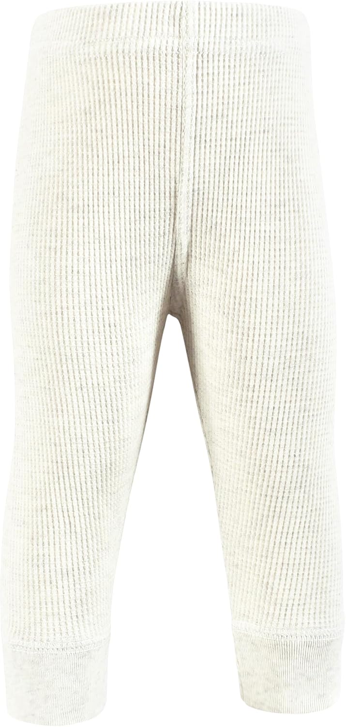 Hudson Baby Unisex Thermal Tapioca Ankle Pants Comfortable Warm