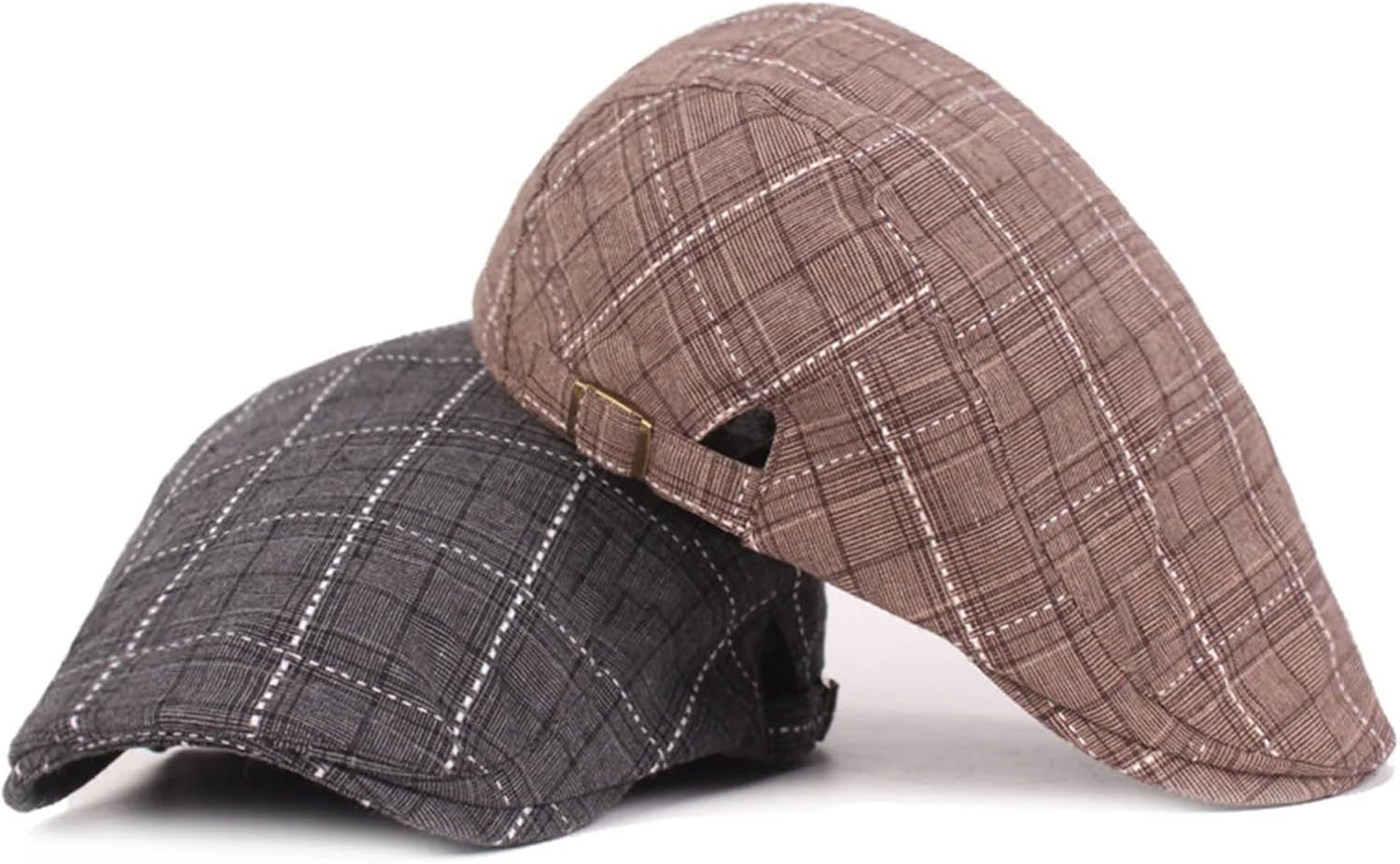 Mens Soft Suede Newsboy Cap
