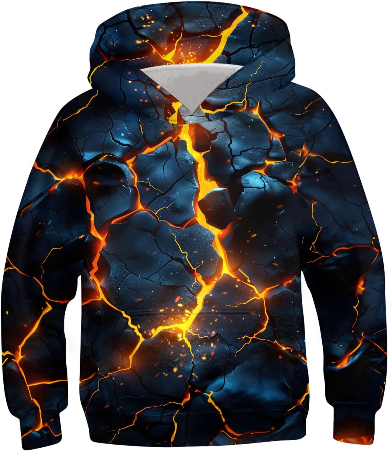 RAISEVERN Boys Girls 3D Printing Hoodie 6-16T