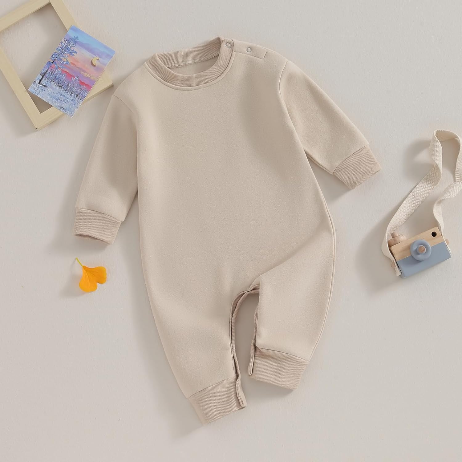 Warm Fleece Romper for Babies Soft Durable and Perfect for Winter