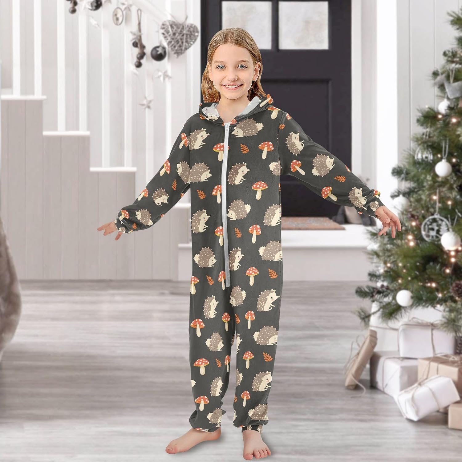 French Fries Hamburger Pajamas Sleepwear