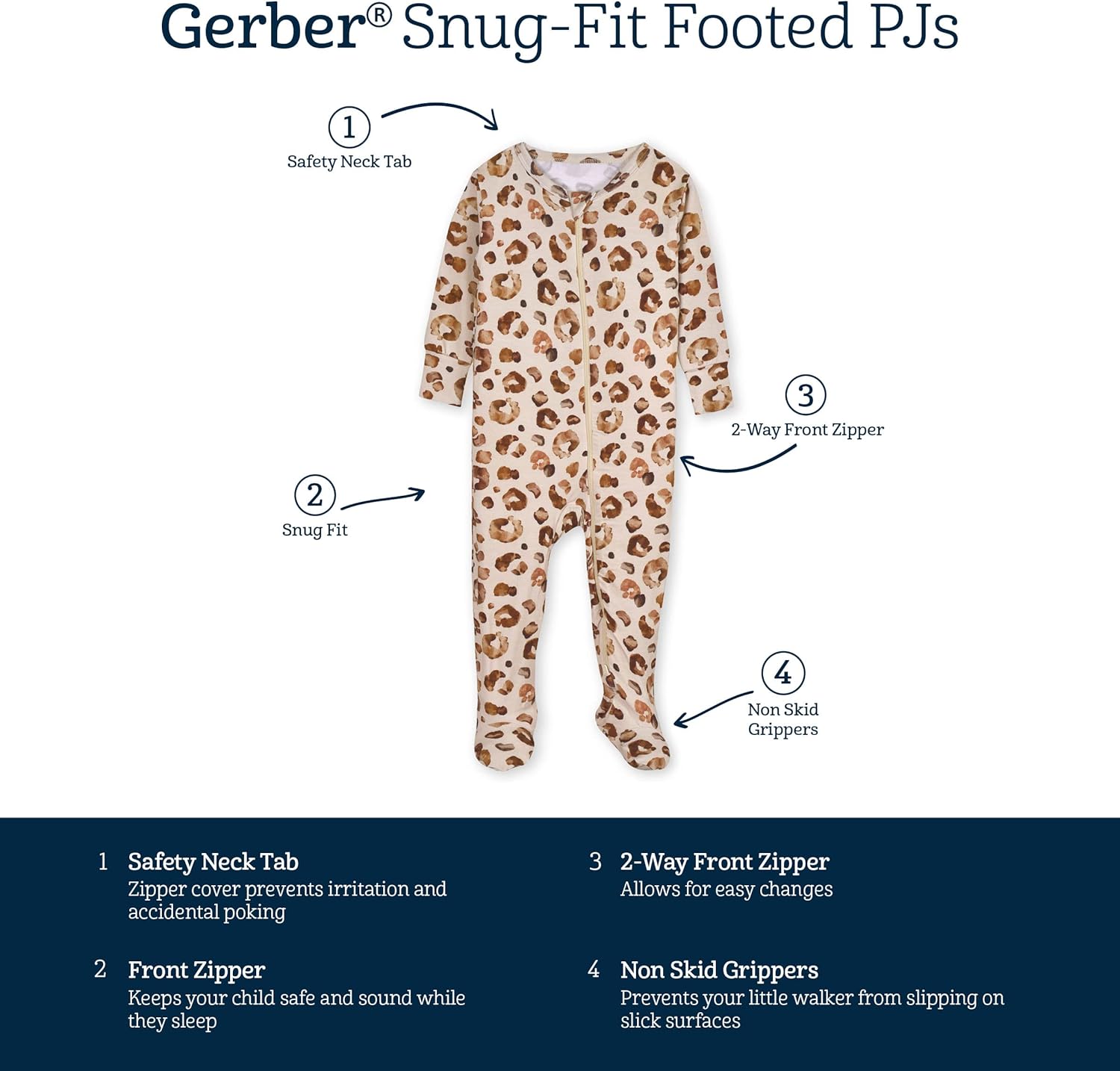 Gerber Toddler Pajamas Soft and Comfy