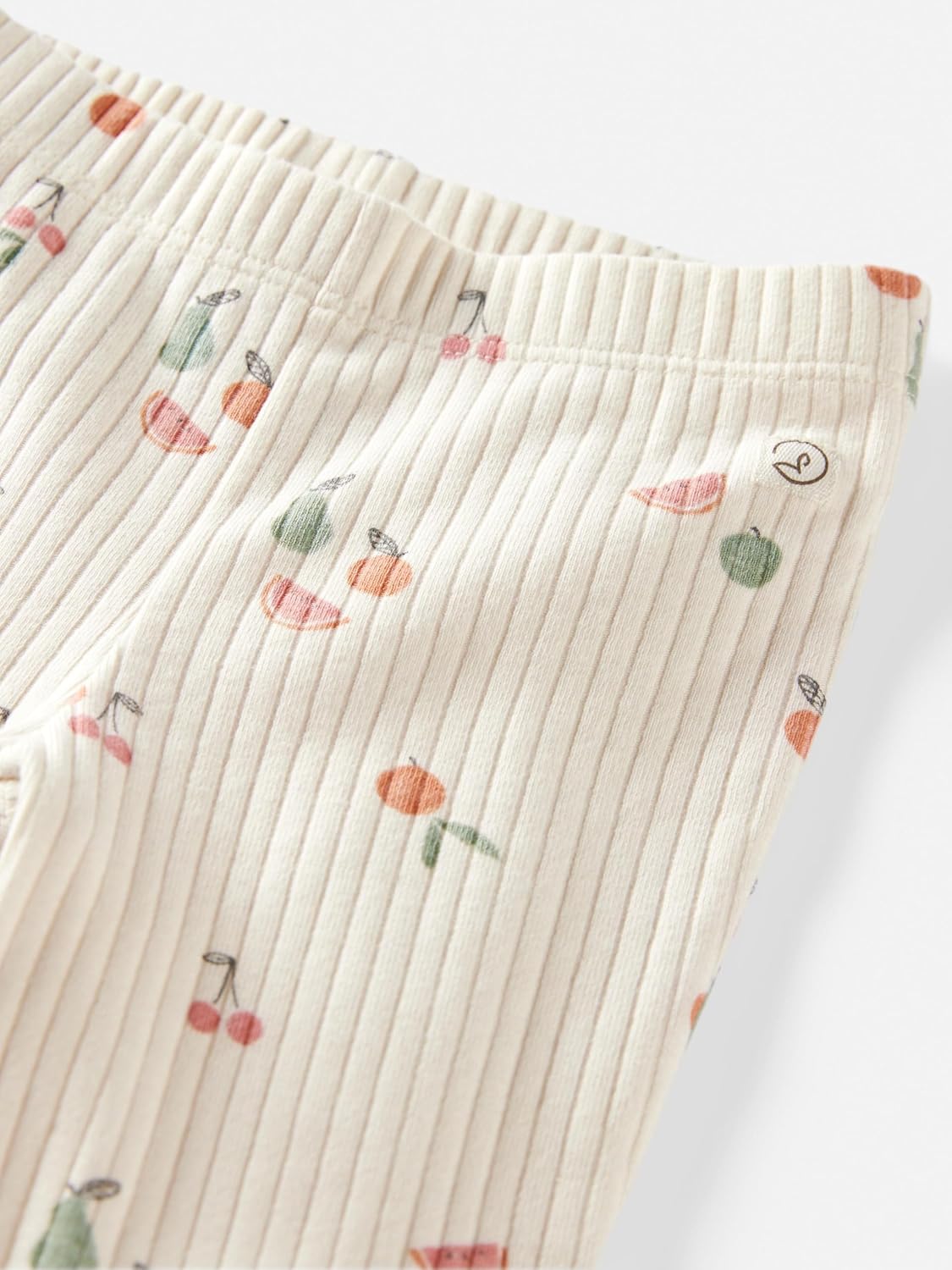 Little Planet Organic Cotton Ribbed Baby Pants 2-Pack