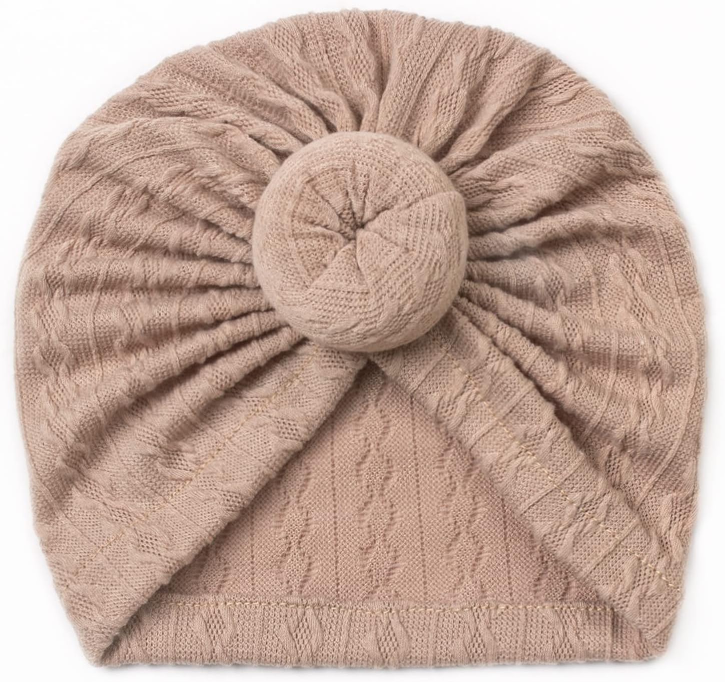 Infant Boys Girls Solid Minimalism Turban Sun Protection Cap for Kids