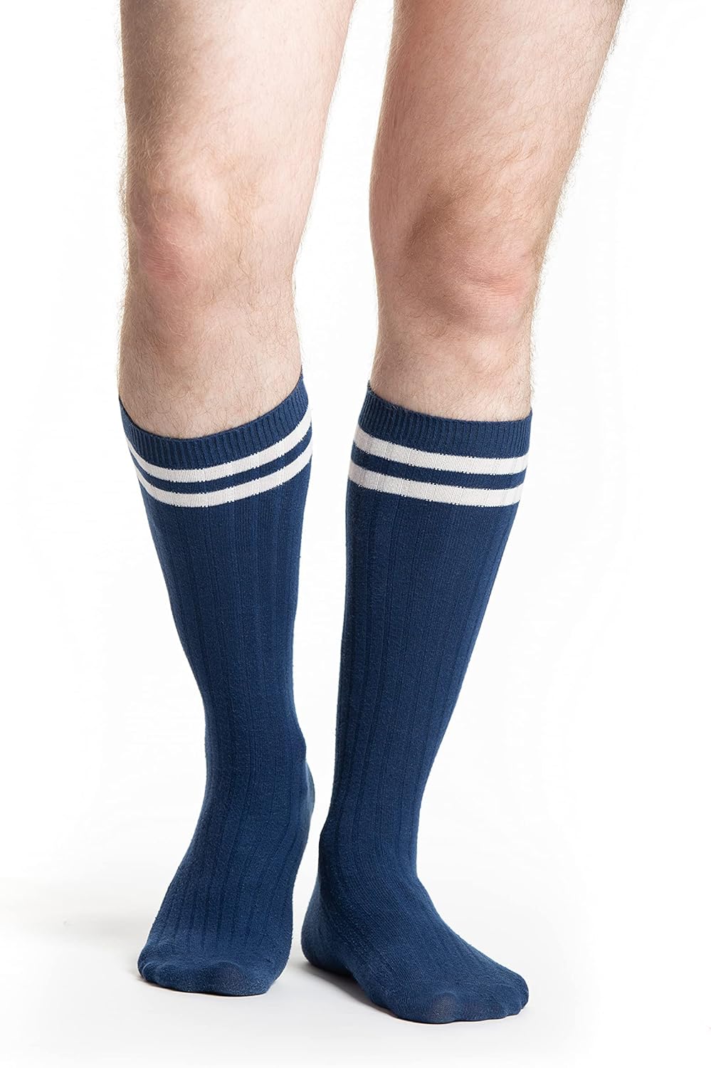 Supportive Cotton Knee Socks for Men Women