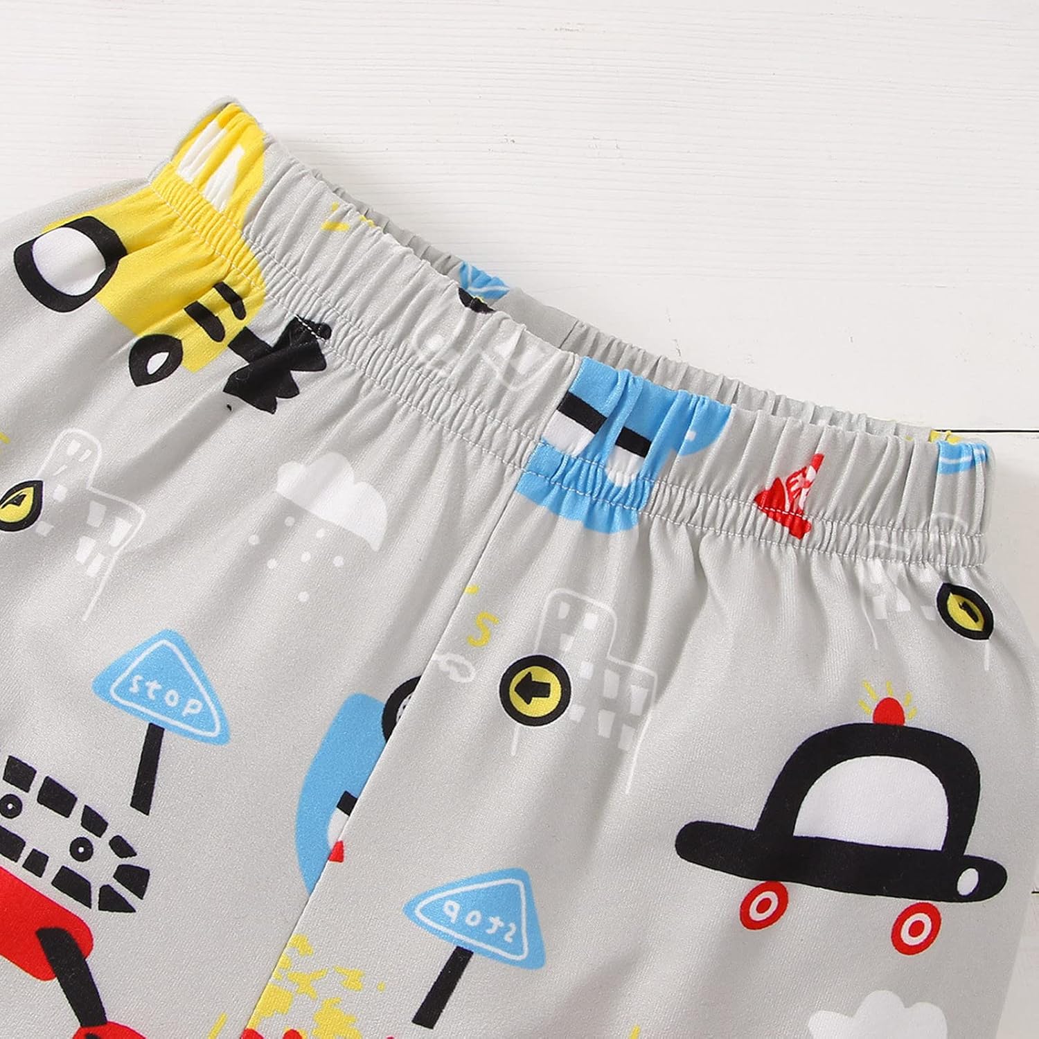 Soft Machine Washable Dinosaur Pajamas for Toddlers Kids