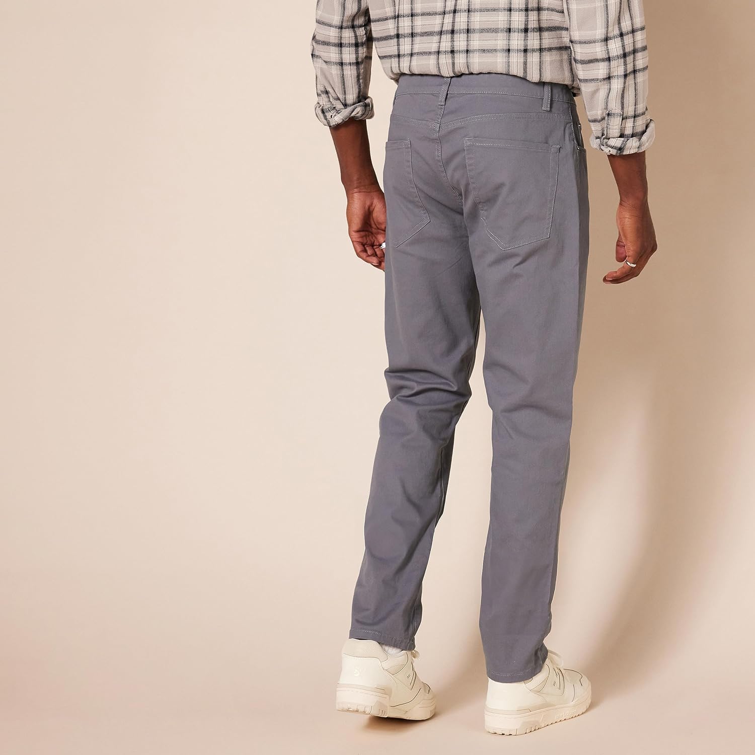Premium Athletic-Fit Pants Big Tall Stretch Twill Workwear Casual comfy