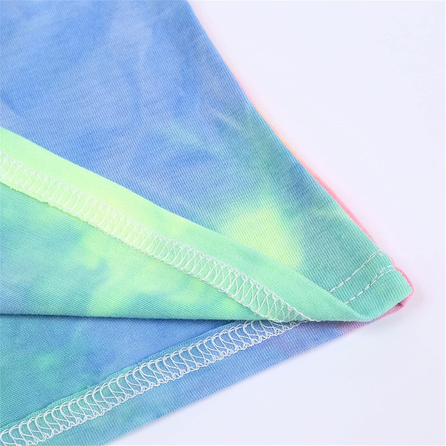 boys and girls camouigram tie-dye casual sweatshirt set 6-12 months