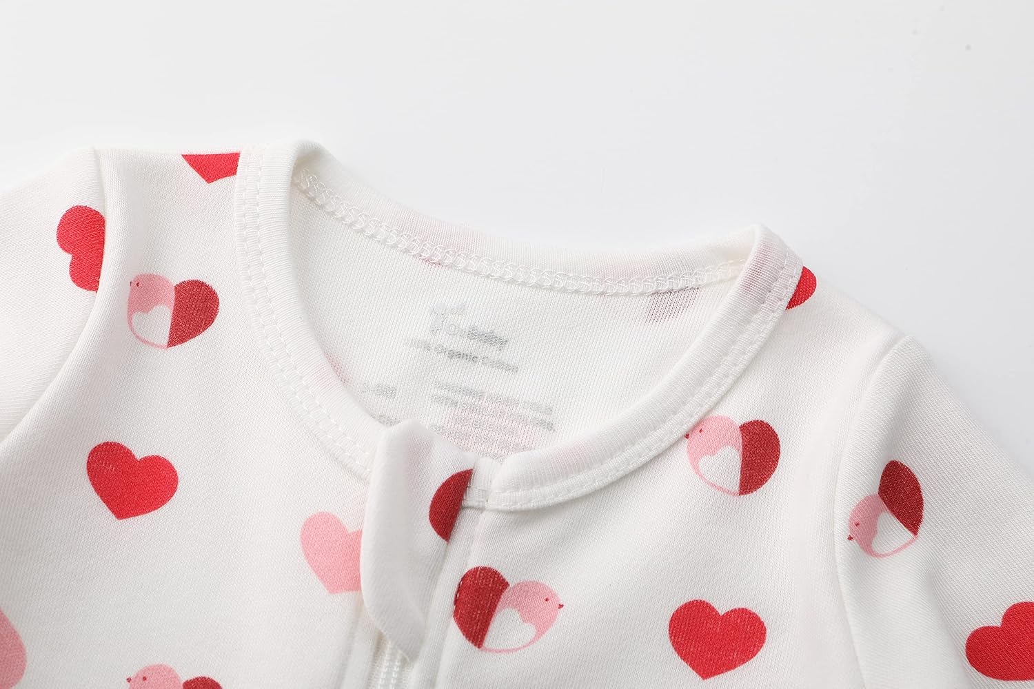 O2 BABY Organic Cotton Zip-Front Sleeper Pajamas