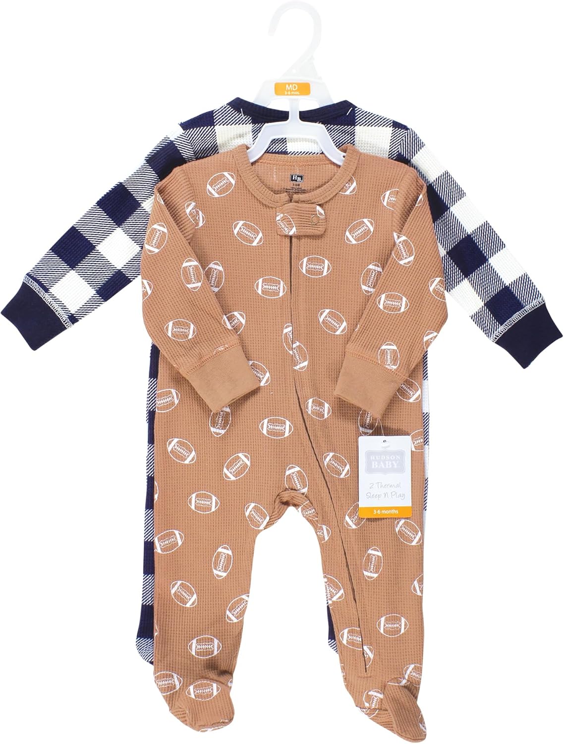 Hudson Baby Unisex Thermal Zipper Blanket Sleeper