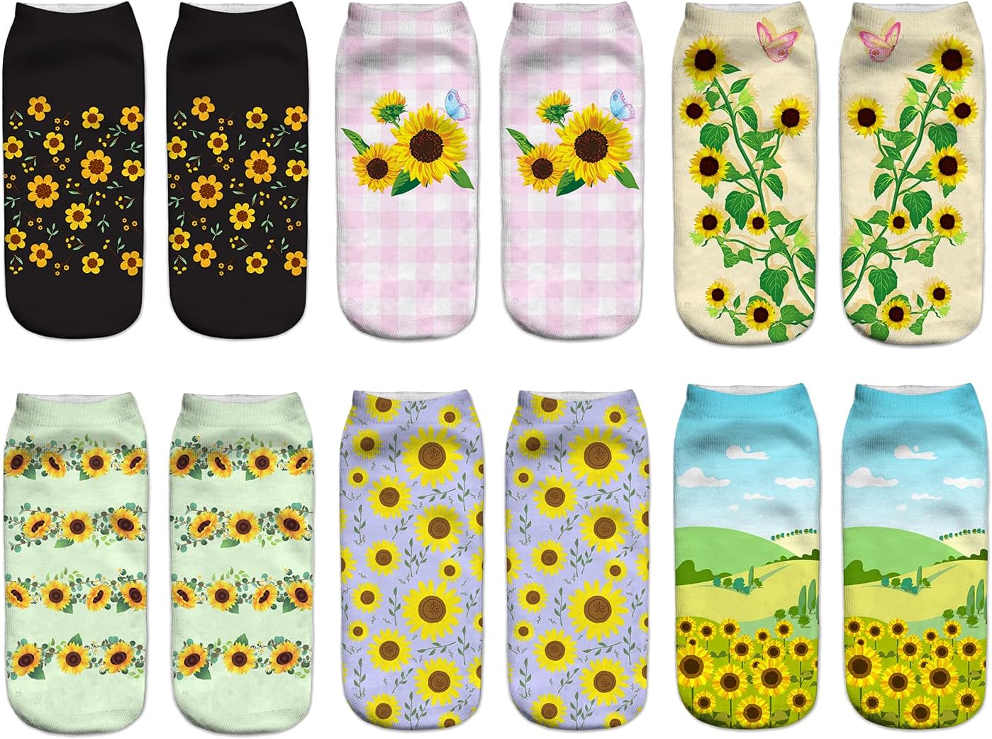 Benefeet Sox Cute Ankle Socks for Girls Hummingbird Socks
