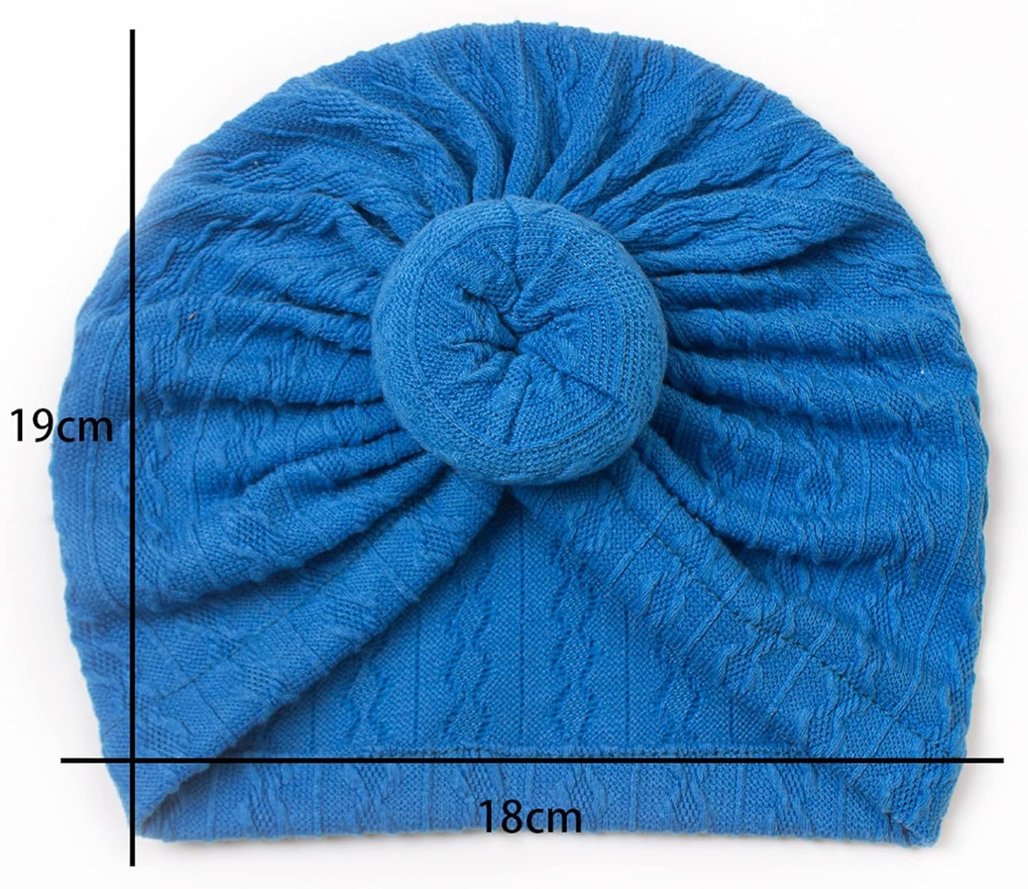 Infant Boys Girls Solid Minimalism Turban Sun Protection Cap for Kids