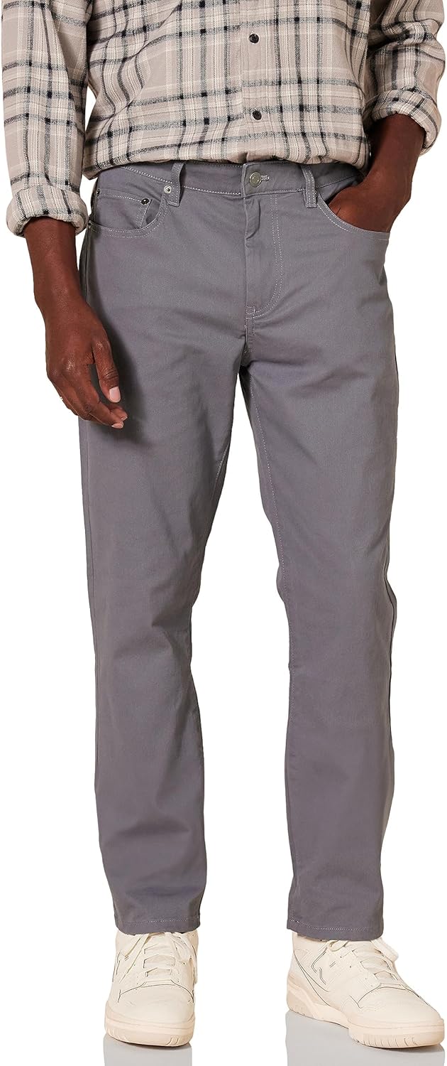 Premium Athletic-Fit Pants Big Tall Stretch Twill Workwear Casual comfy