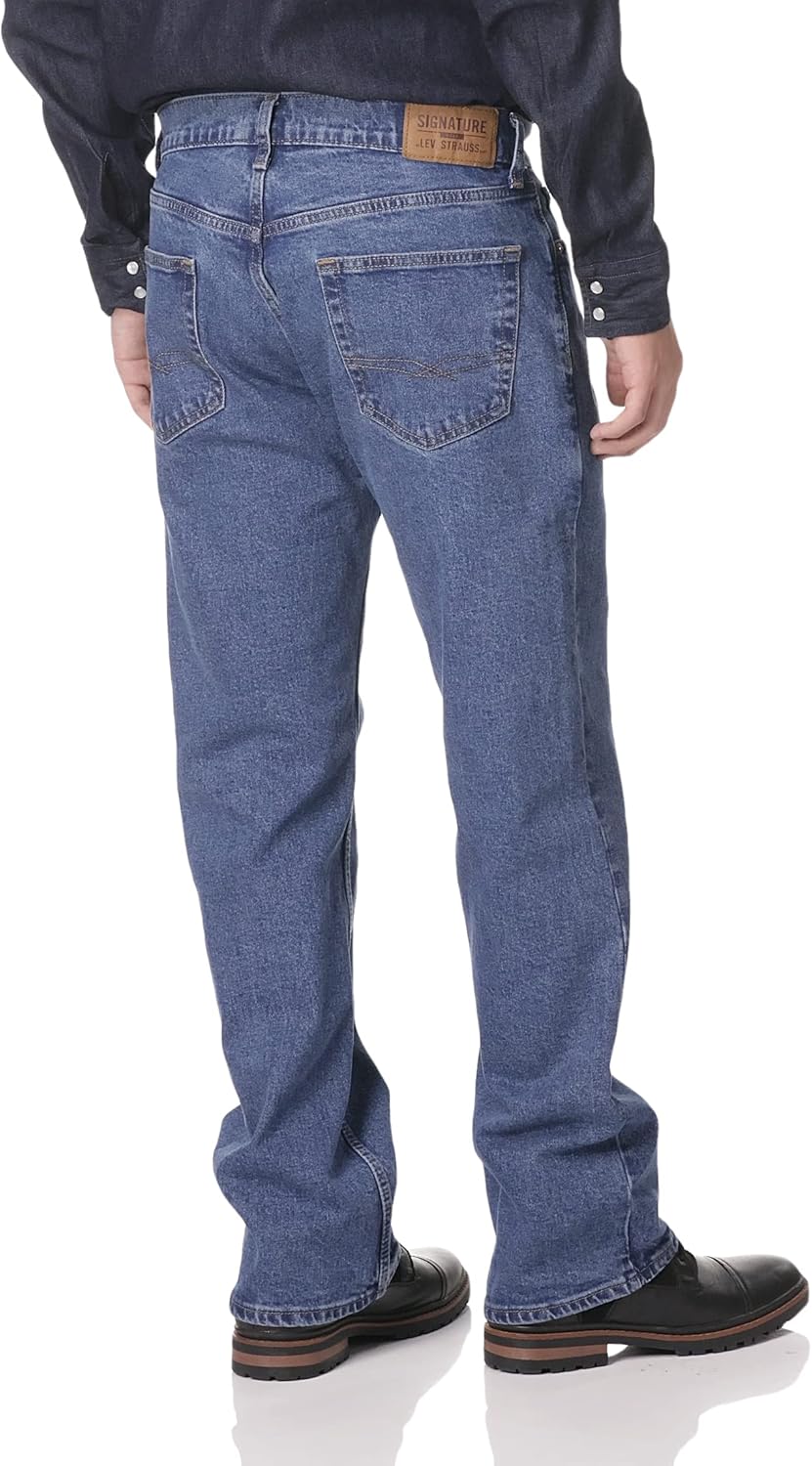 Levi Strauss Signature Gold Big Tall Relaxed Fit Flex Jeans
