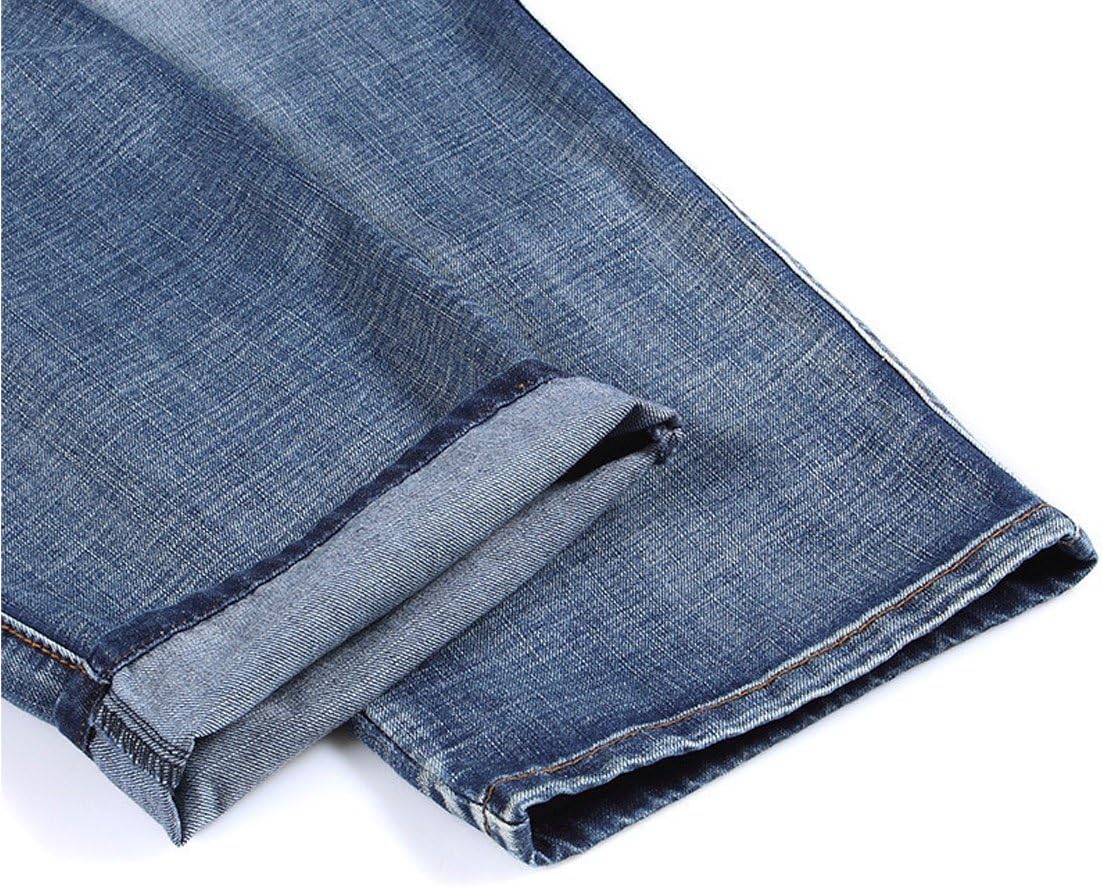 Mens Denim Cargo Pants