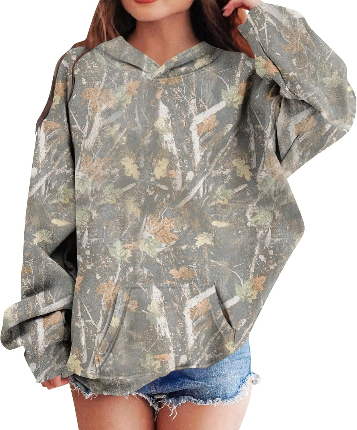 Camo Kids Pullover Hoods - Pierre daughters