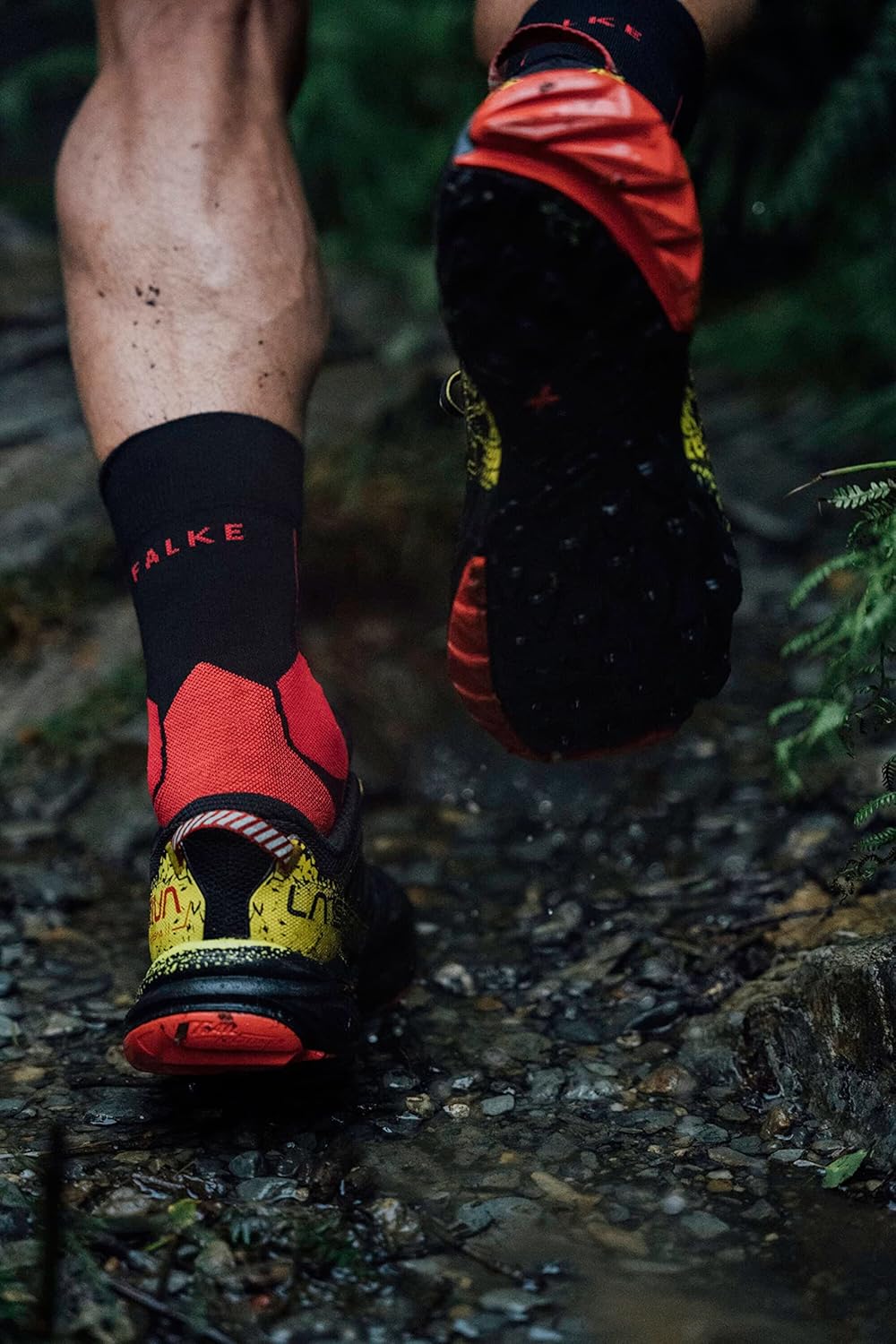 FALKE Mens Stabilizing Cool Running Socks Medium Cushion