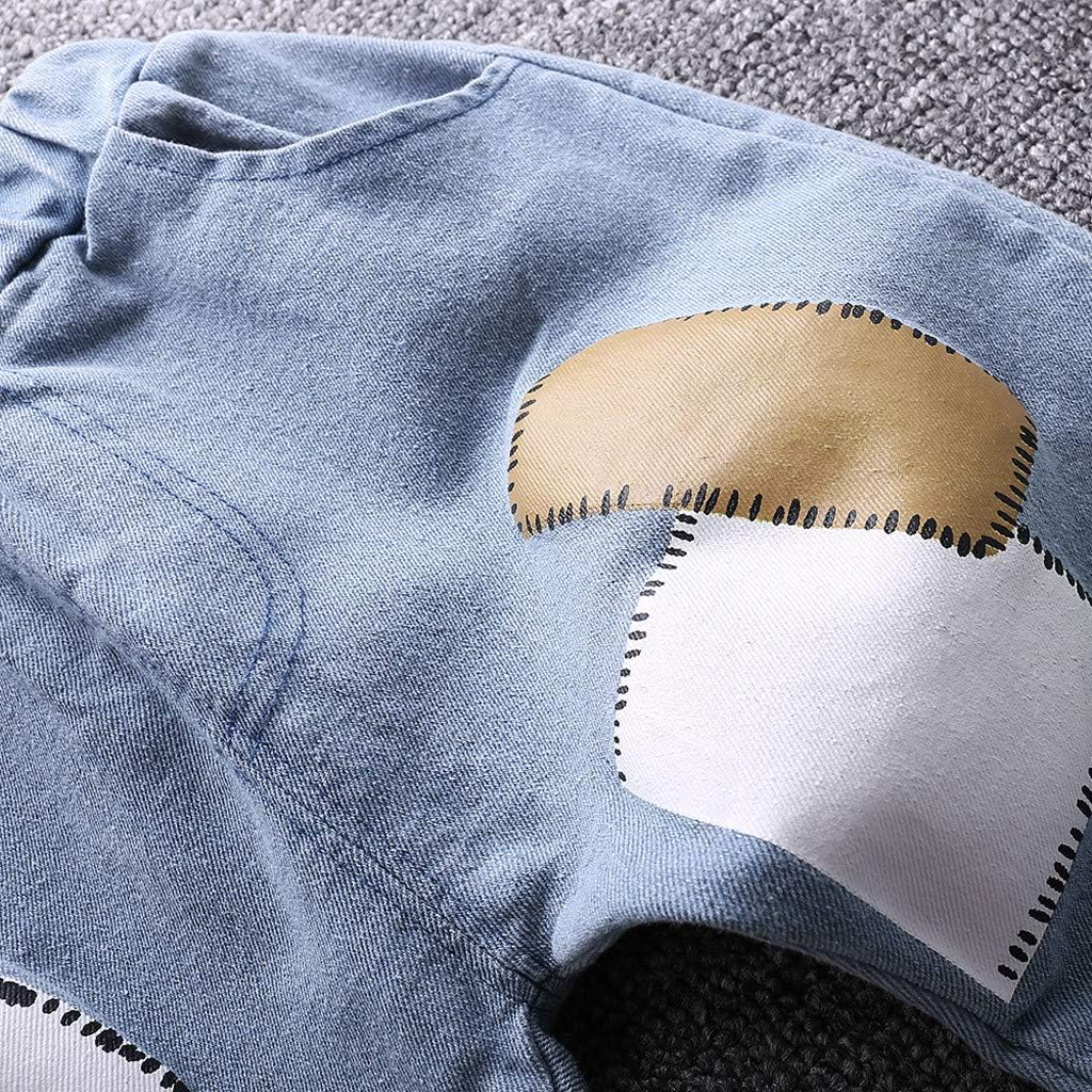 Moonker Toddler Cartoon Denim Pants 1-4 Years