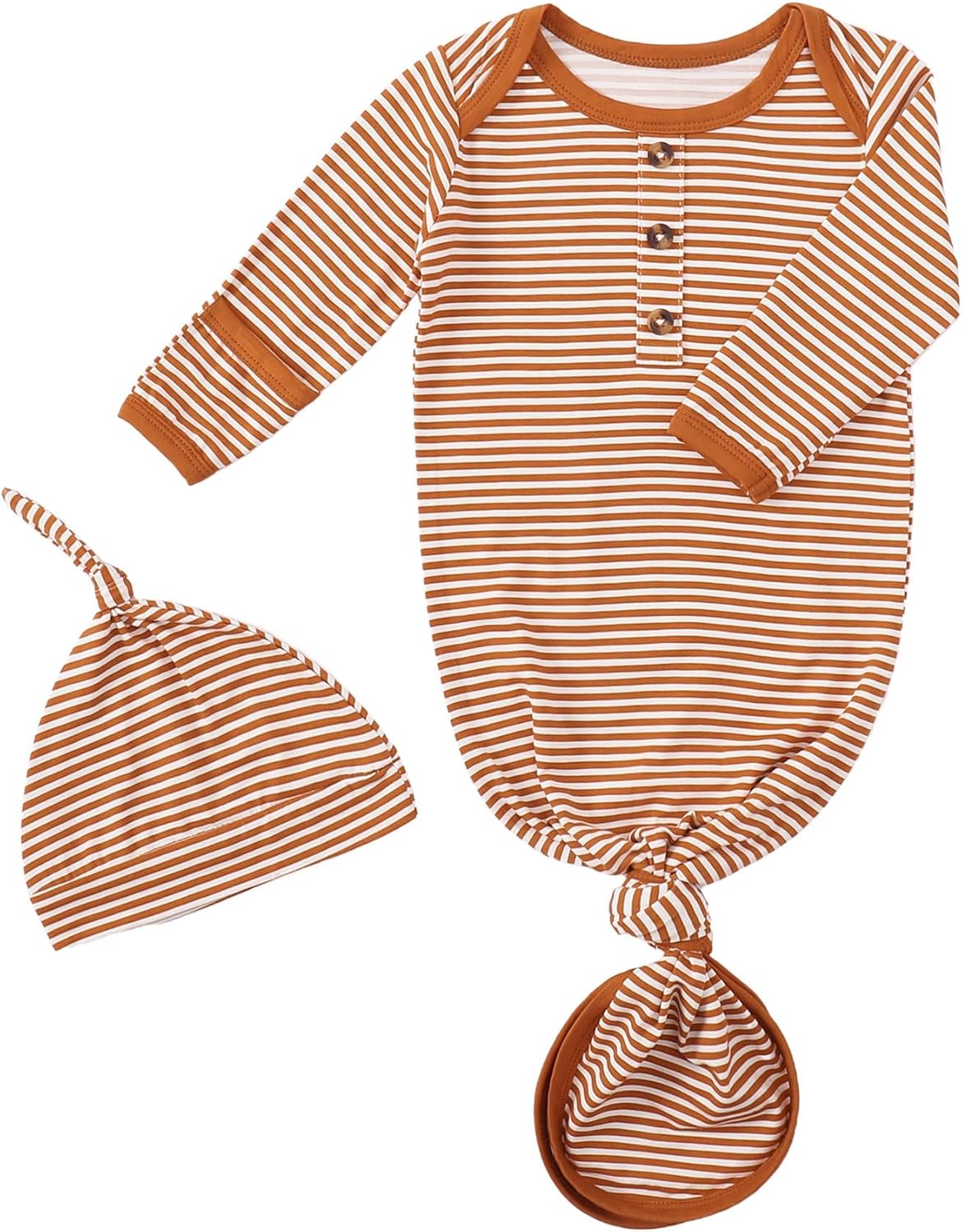Mikrdoo Newborn Girl Gown Sleepwear