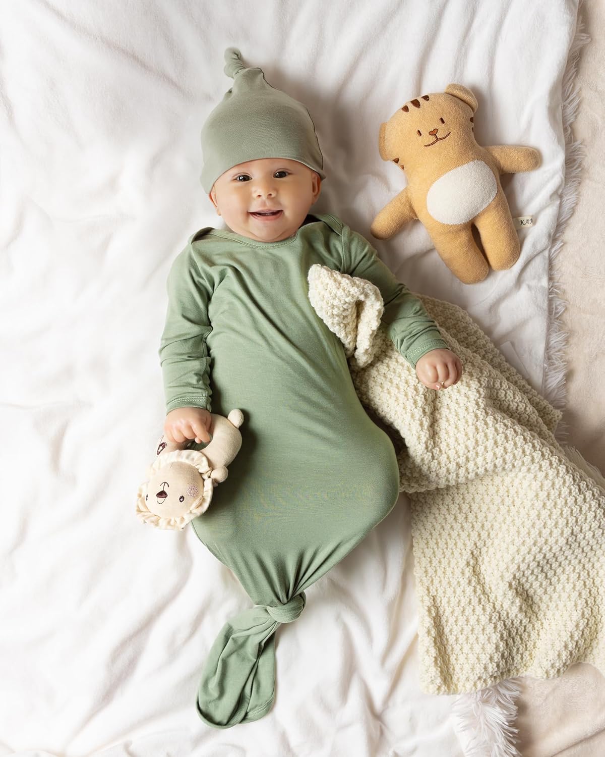 Soft Micromate Perfect Fit Nightgown for Newborn