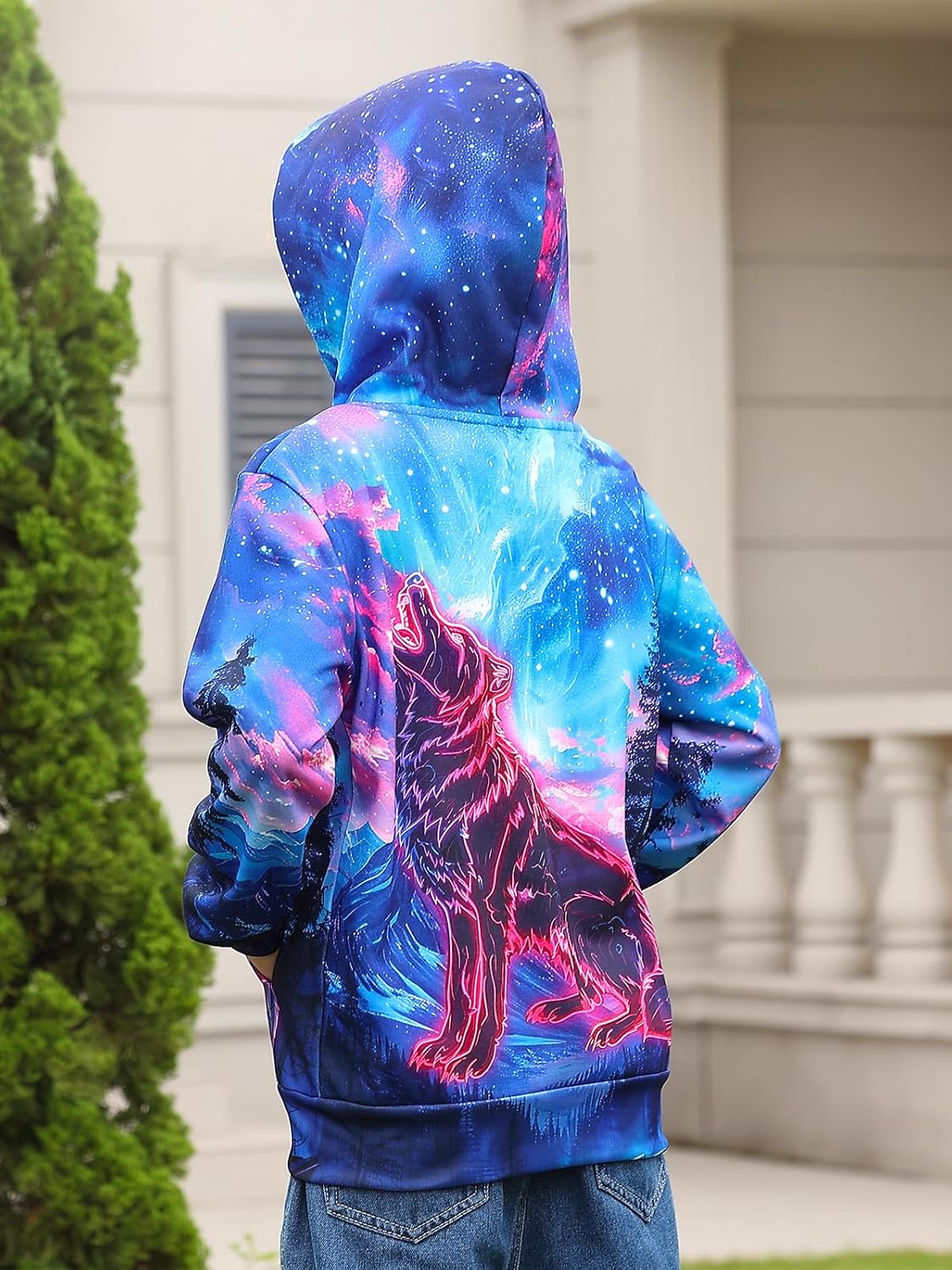 AIDEAONE Boys Girls Fleece Hoodies
