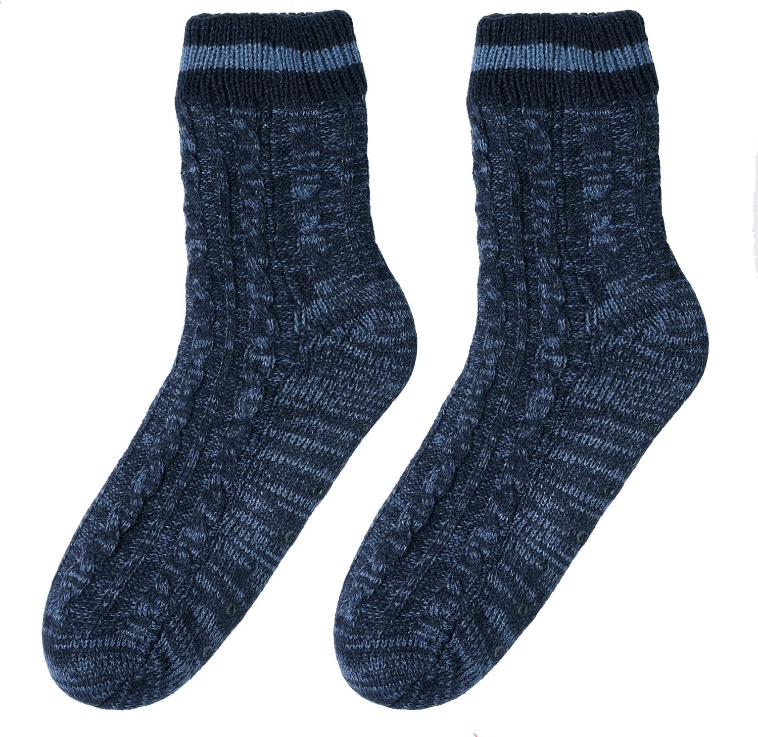 Warm Fuzzy Mens Winter Slipper Socks