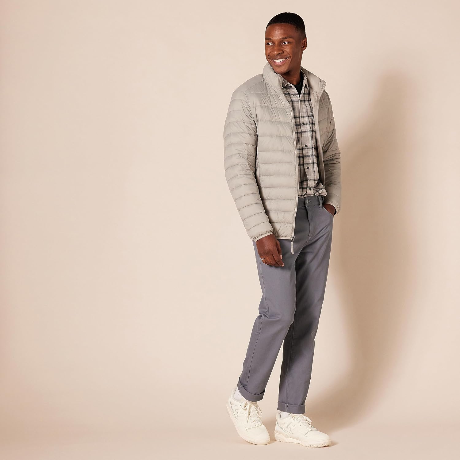 Premium Athletic-Fit Pants Big Tall Stretch Twill Workwear Casual comfy