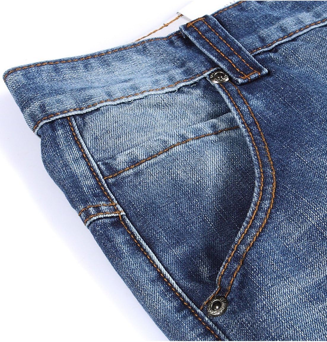 Mens Denim Cargo Pants