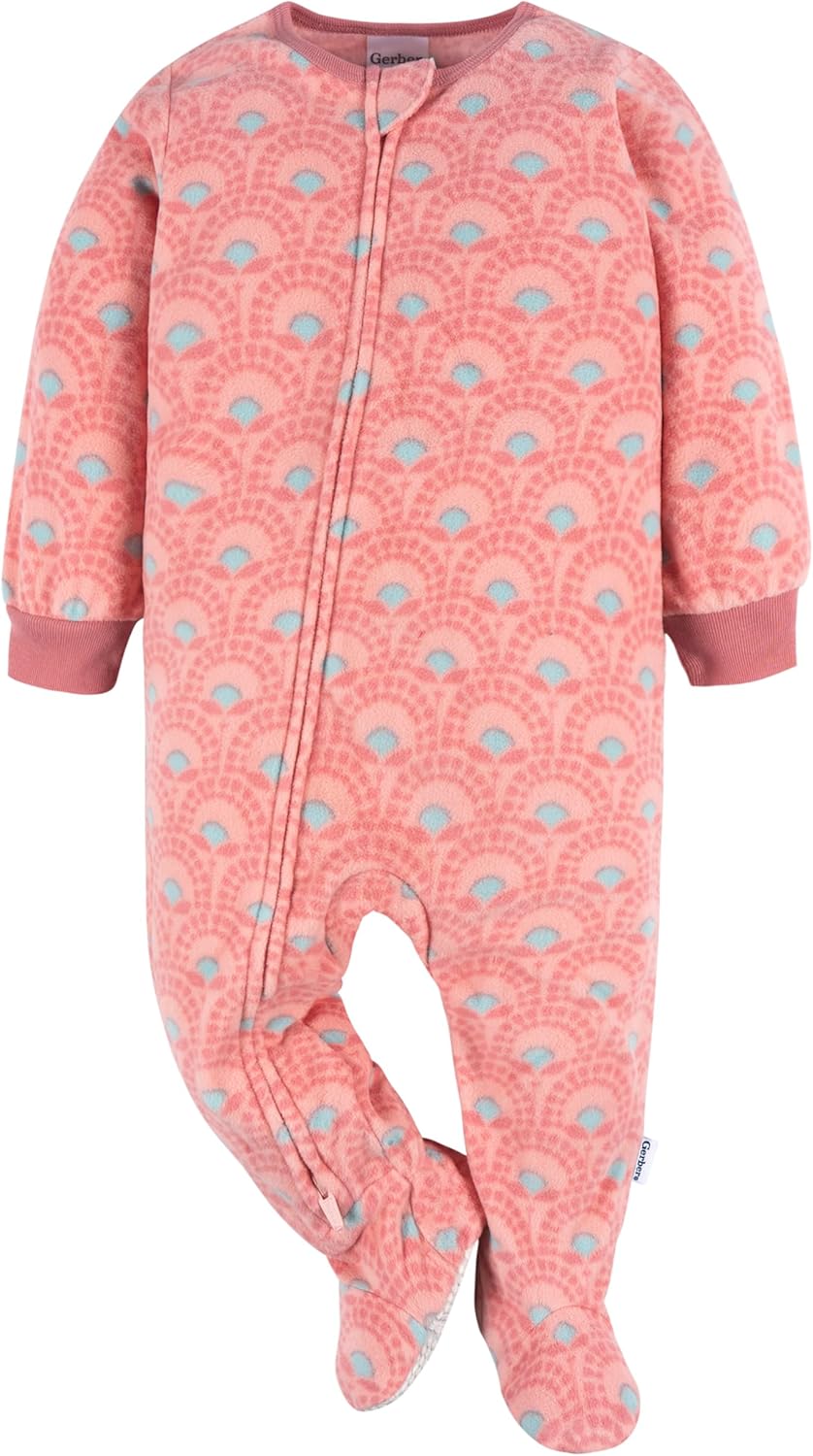 Gerber toddler flame resistant fluffiness PJs 2-pack cozy and comfortable