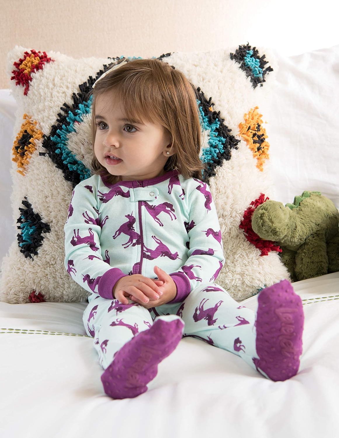 Matching Family Pajamas with Sweet Prints for Infants