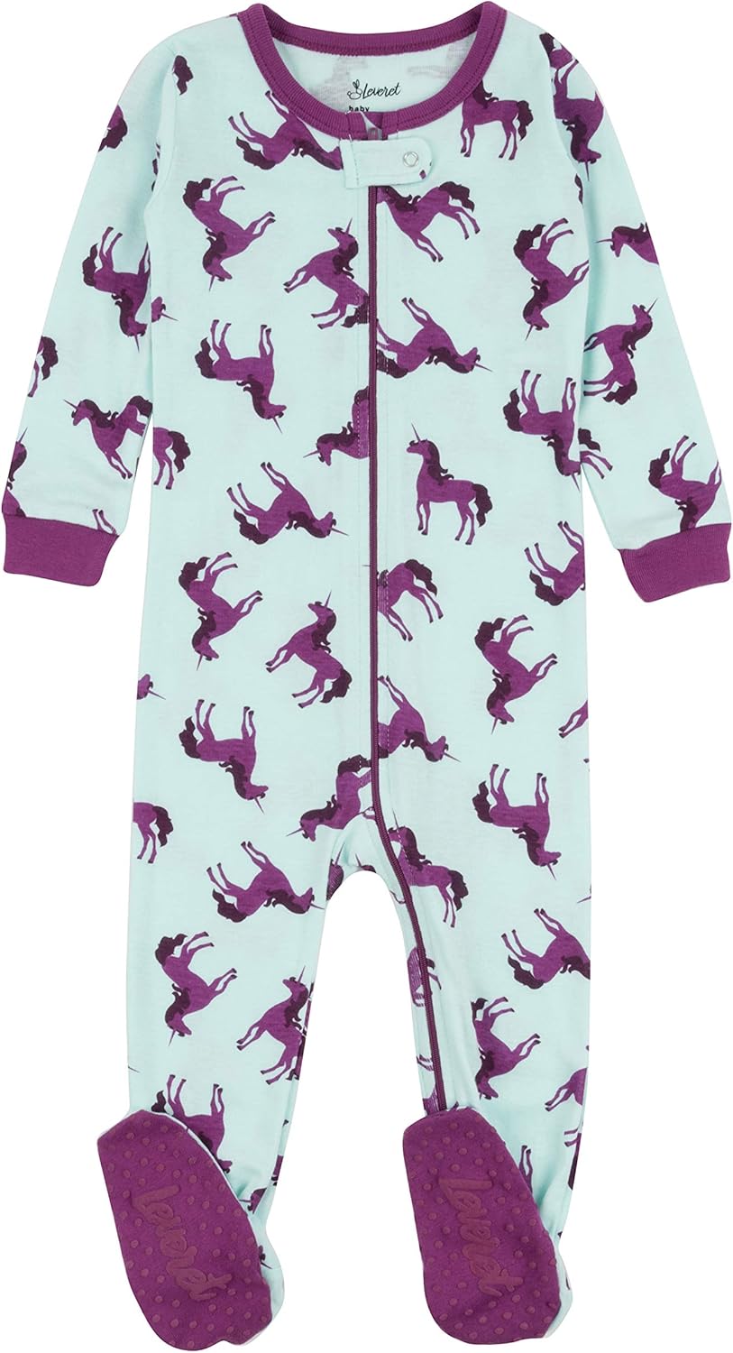 Matching Family Pajamas with Sweet Prints for Infants